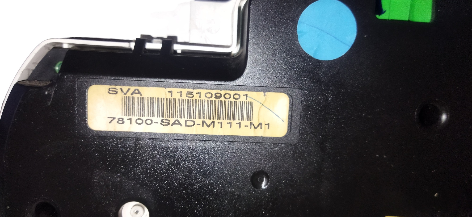 Painel Instrumentos Honda Fit  Preto 6