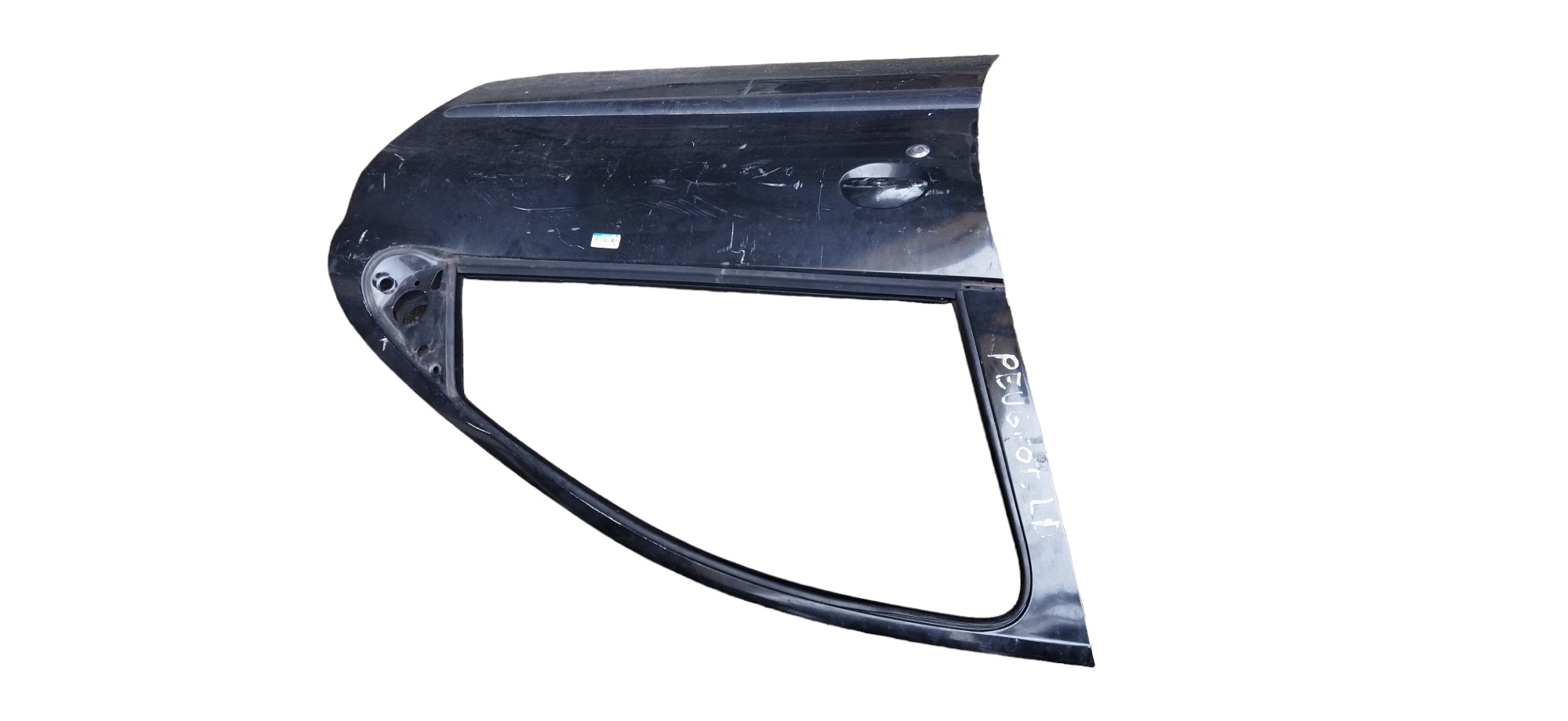 Porta Dianteira Direita Peugeot 206  Dianteira Direito Preto 6