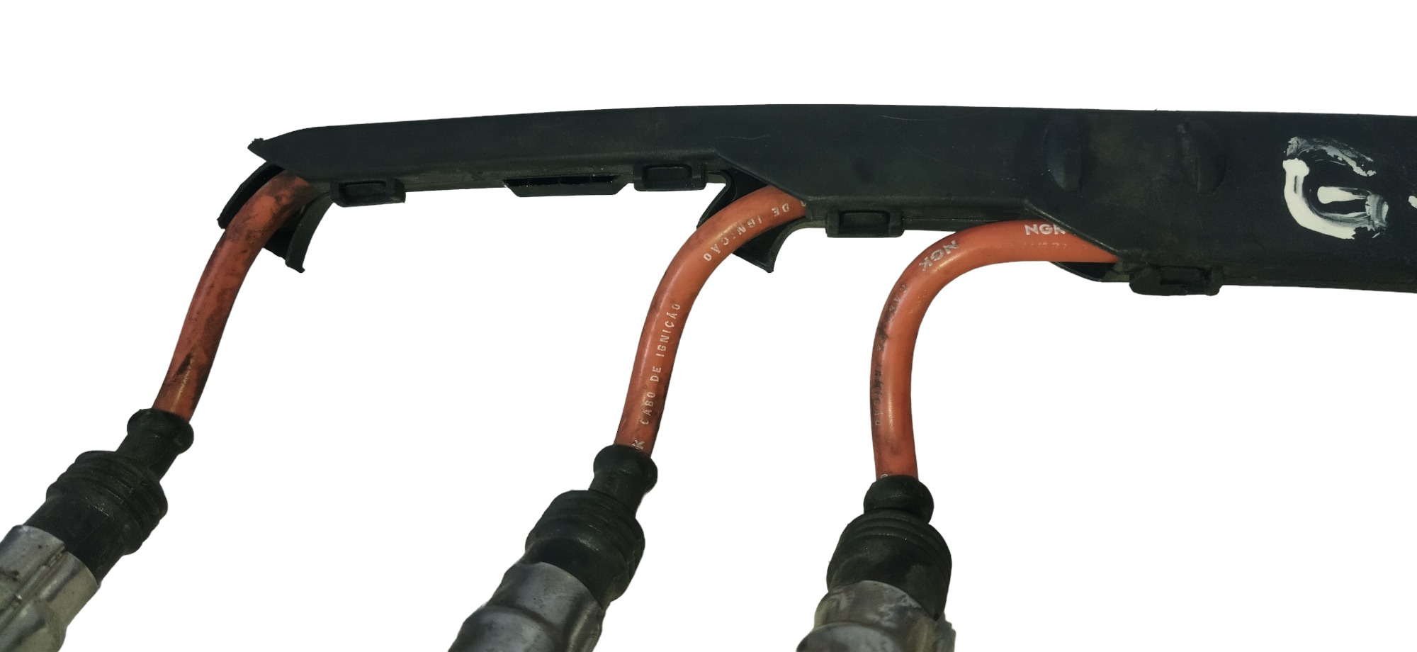 Cabo Vela  Com Suporte  Vw Gol Bola 1.0 8v Preto 3