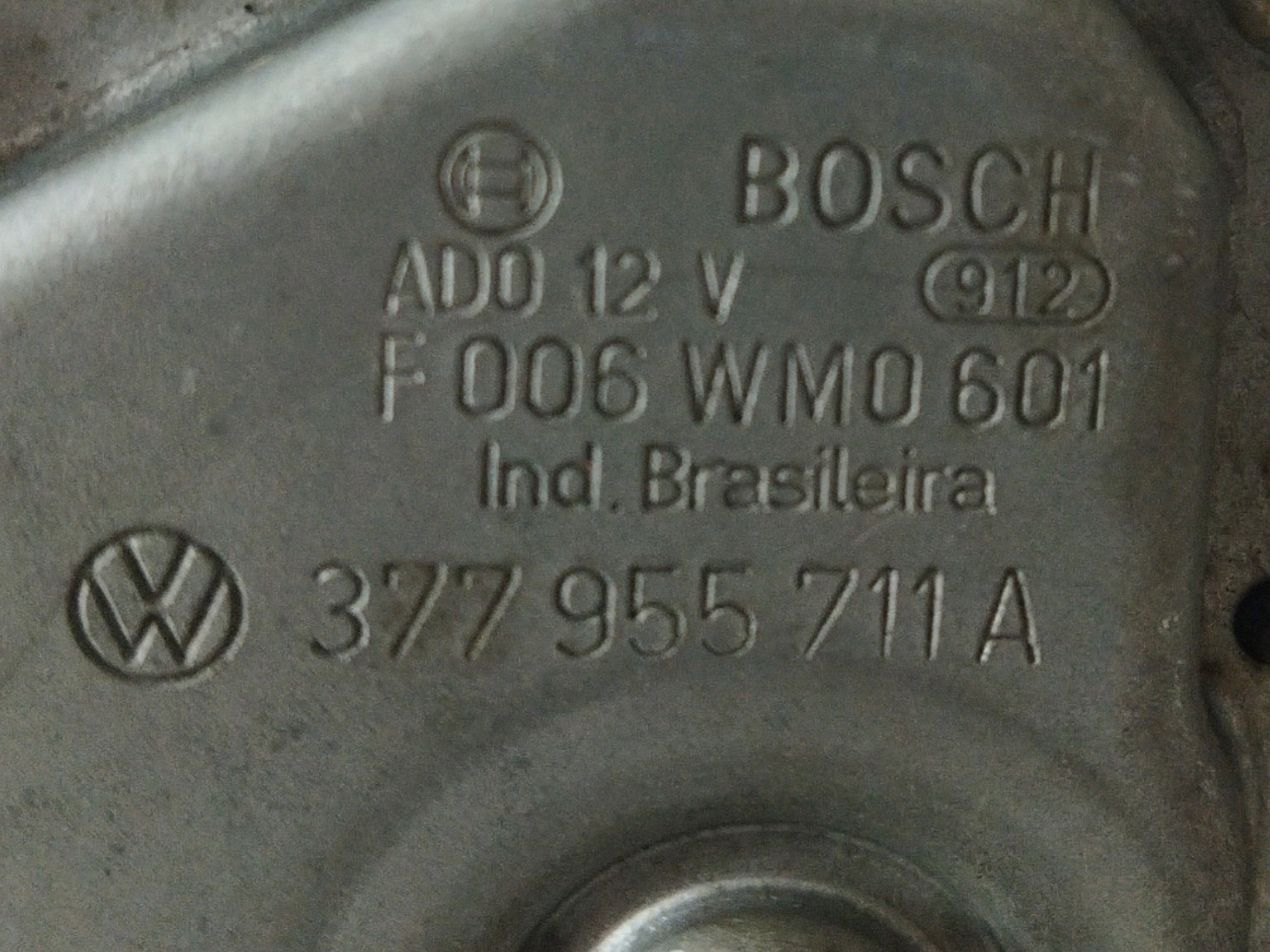 Motor Limpador Traseiro Vw Gol G3 7