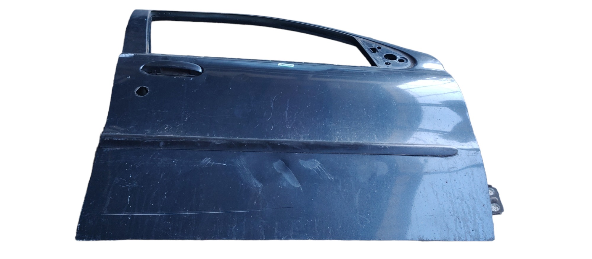 Porta Dianteira Direita Fiat Palio 2002 C/detalhe Dianteira Direita Azul 2