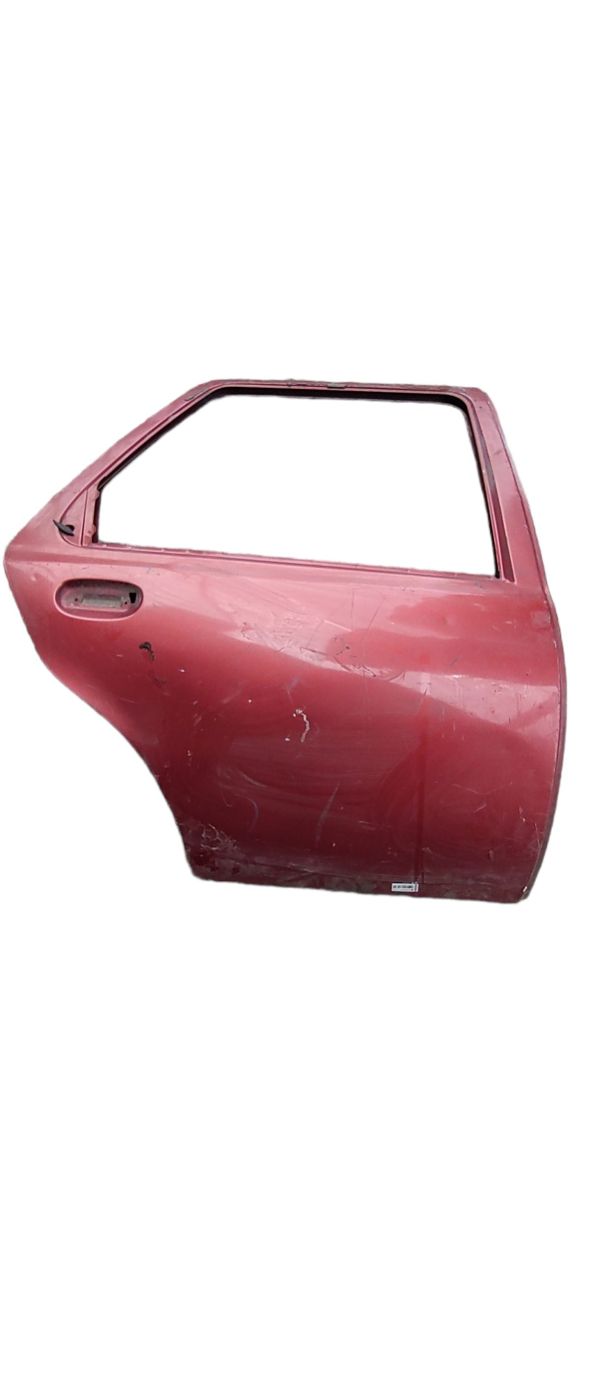 Porta Traseira Direita Ford Fiesta 1997 Vermelho 1