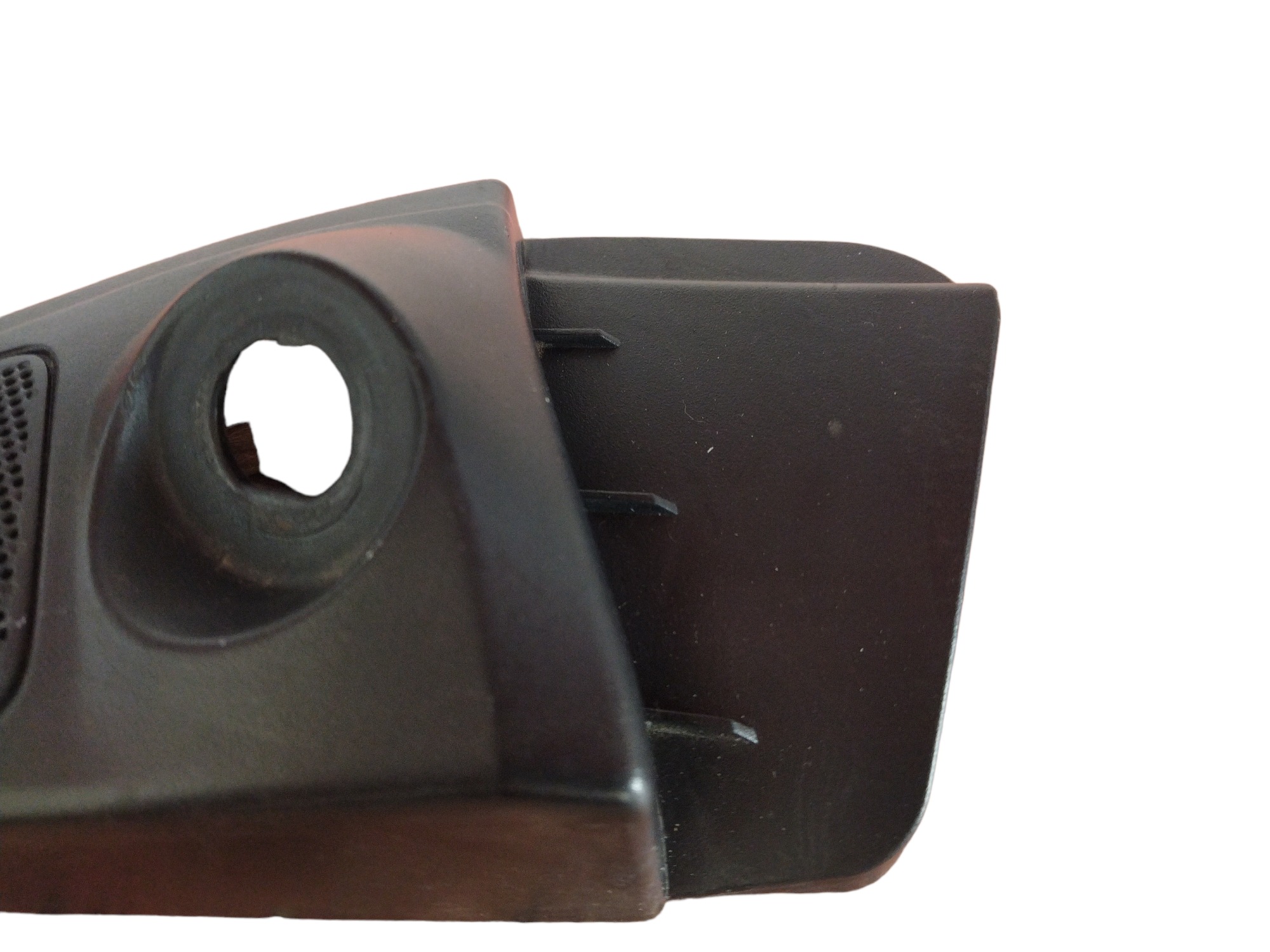Acabamento Esquerdo Retrovisor Fiat Siena Palio 2008 Preto 2