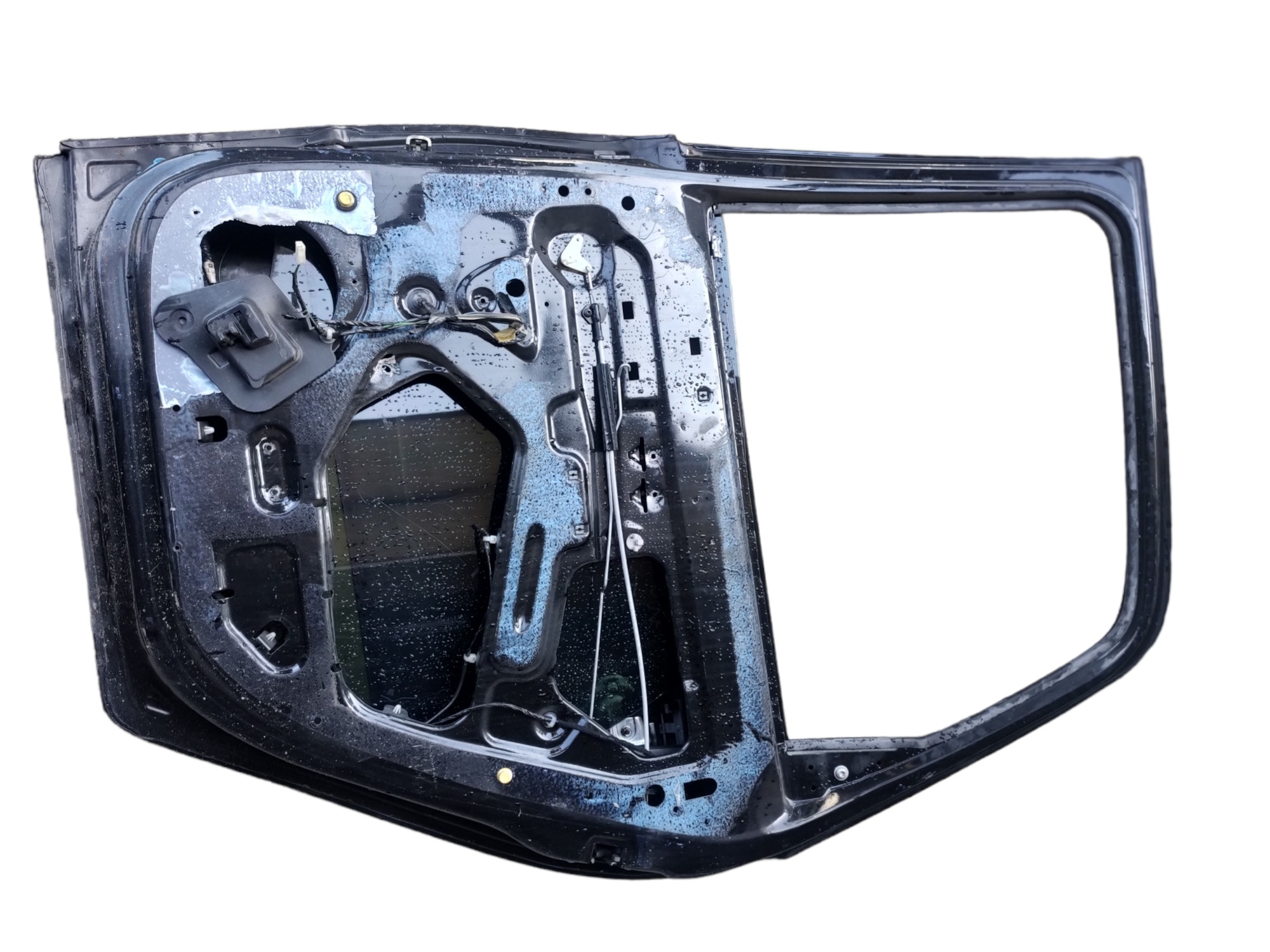 Porta Traseira Direita Gm Meriva 2007 Traseira Preto 2