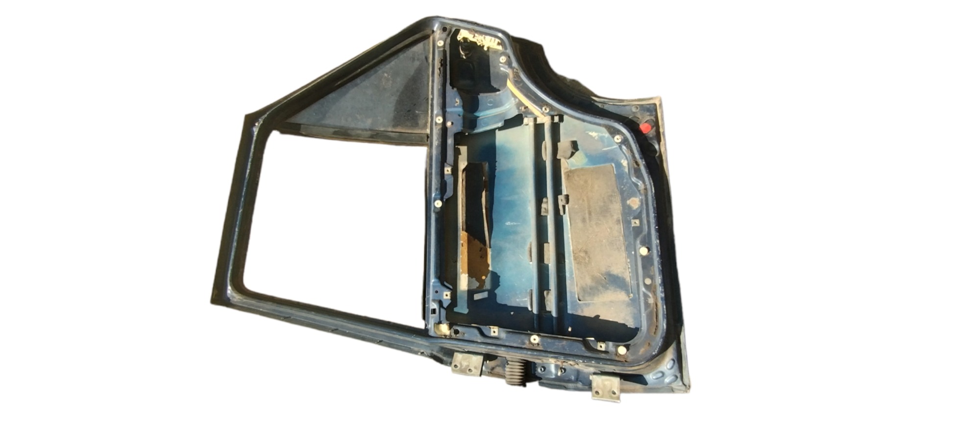 Porta Traseira Direita Fiat Tempra  Traseira Direita Azul 4