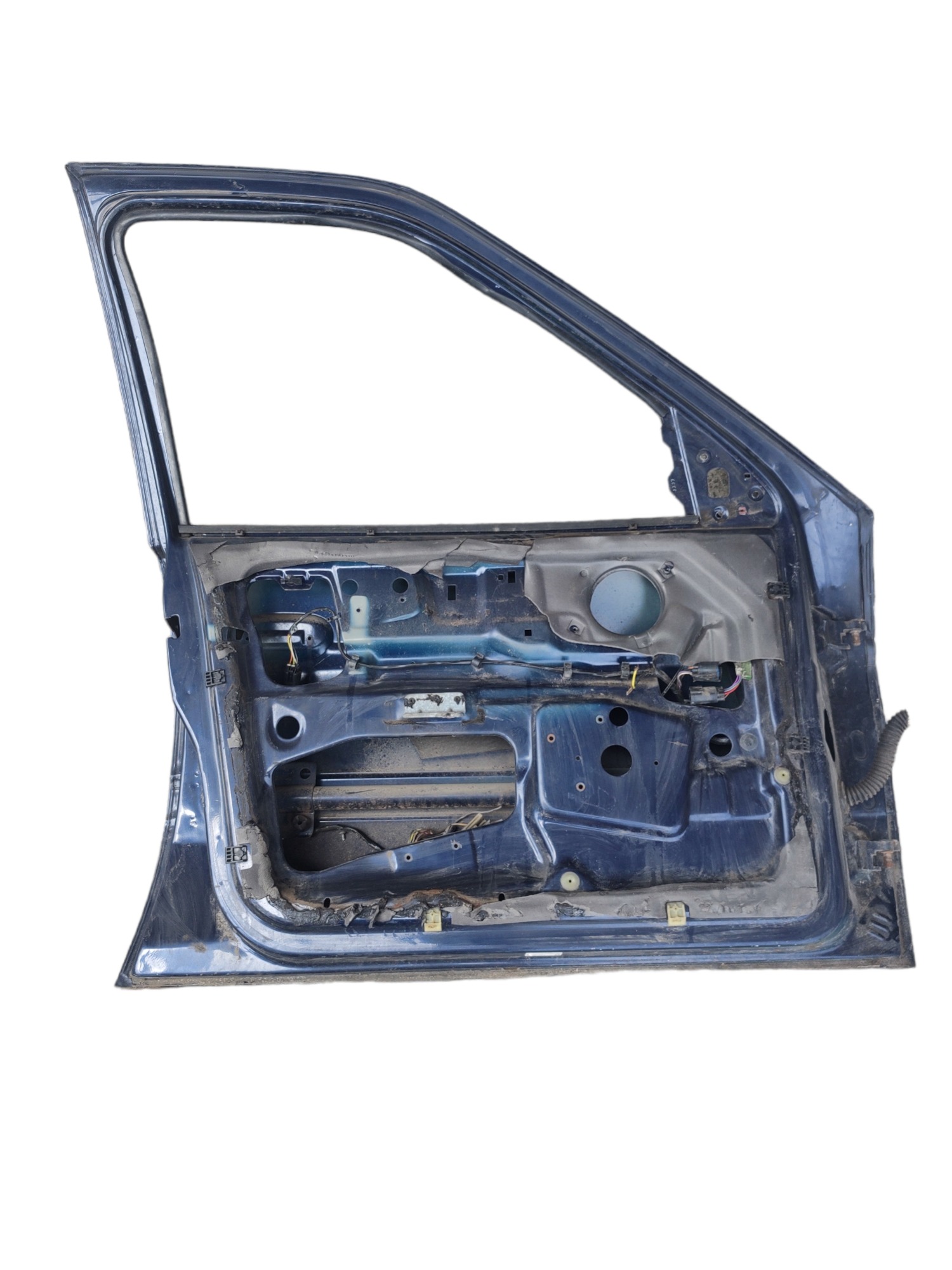 Porta Dianteira Esquerda Ford Escort Zetec 4p Gl 1997 Dianteira Azul 2