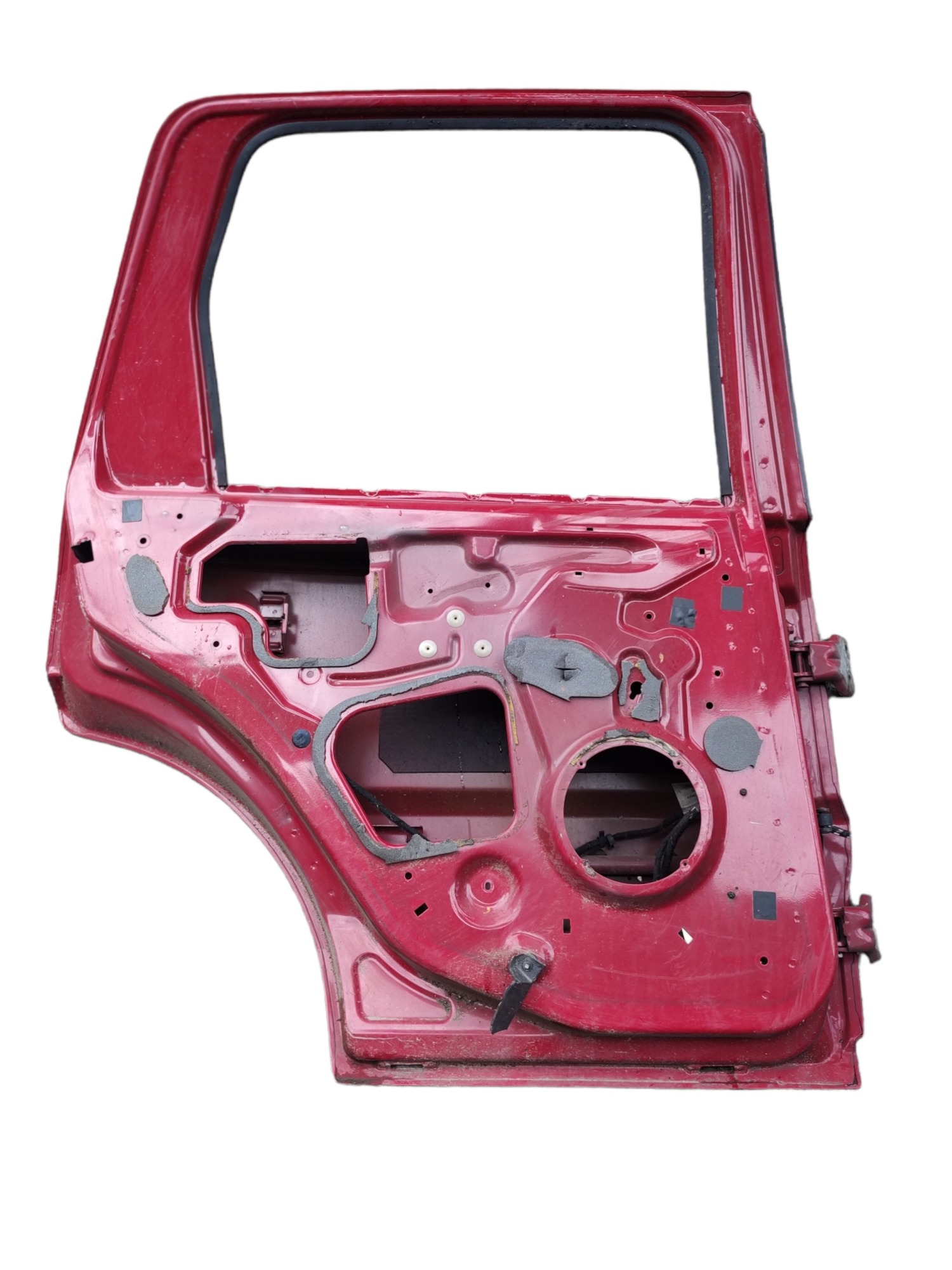 Porta Traseira Esquerda Ford Ecosport 2006 Traseira Vermelho 2