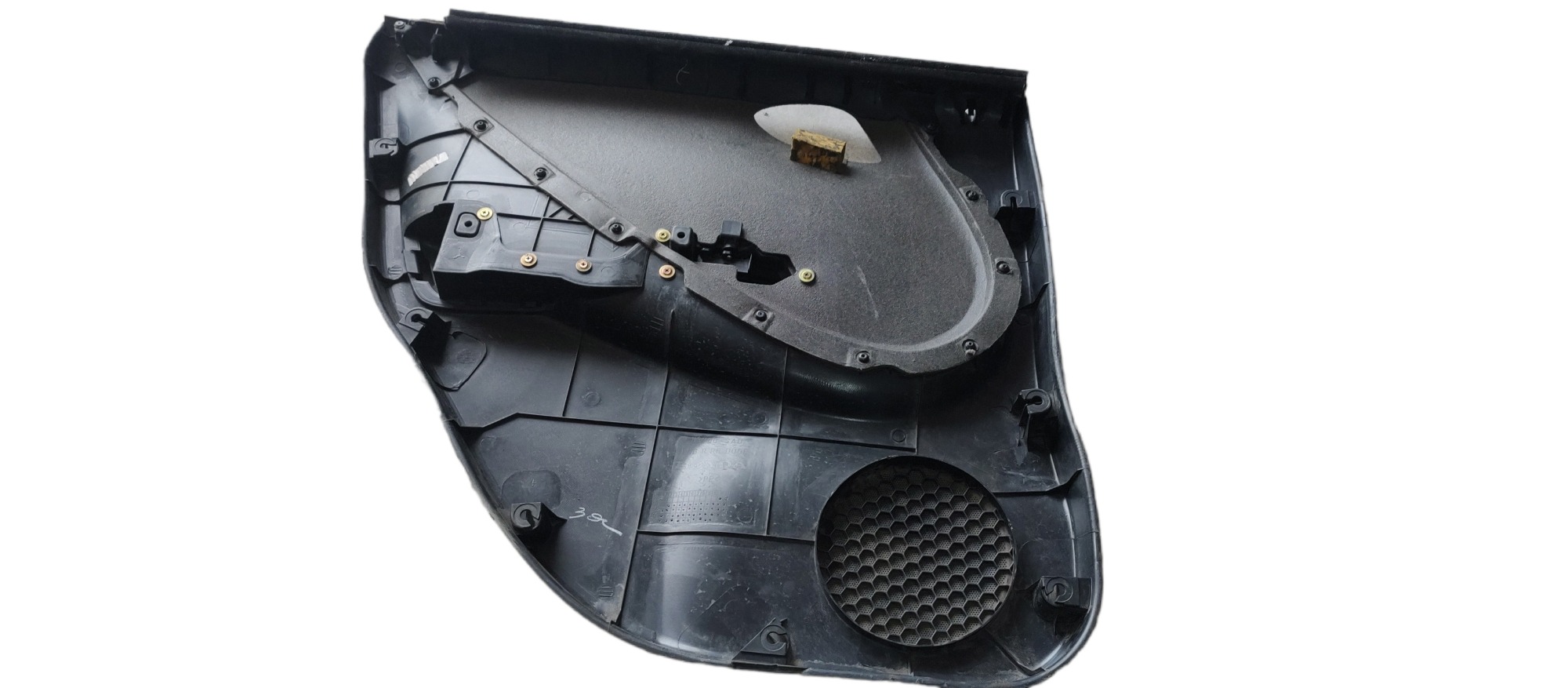 Forro De Porta Traseira Honda Fit 2003 Preto 3