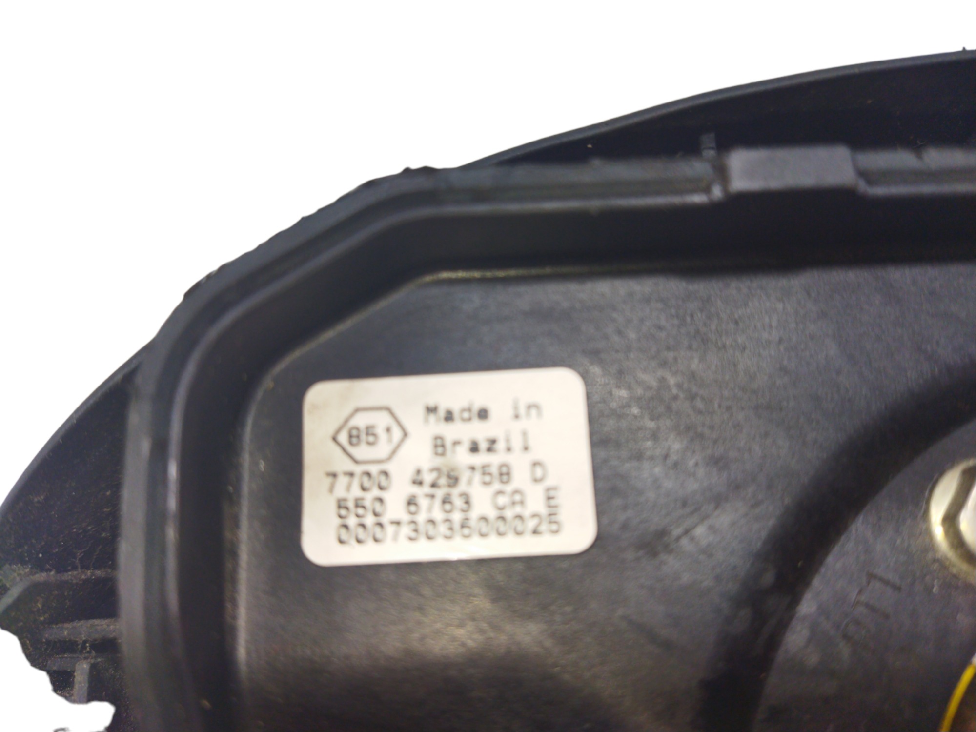 Bolsa Air Bag Do Motorista Renault Senic 2