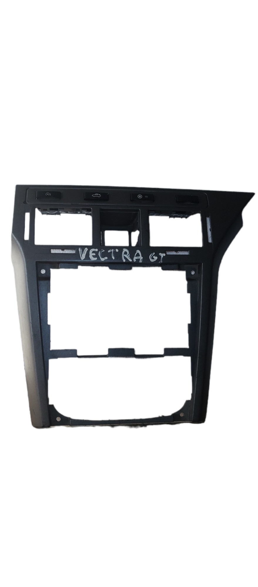 Moldura Painel Central Gm Vectra  Preto 1