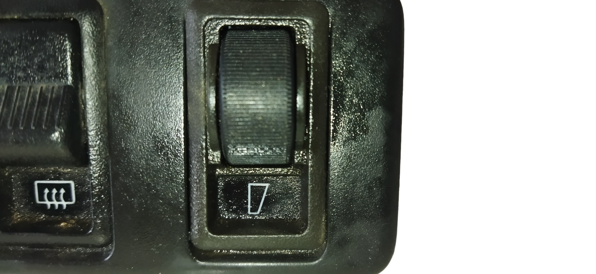 Acabamento Botãos Desembaçador Ford Escort 1988 7