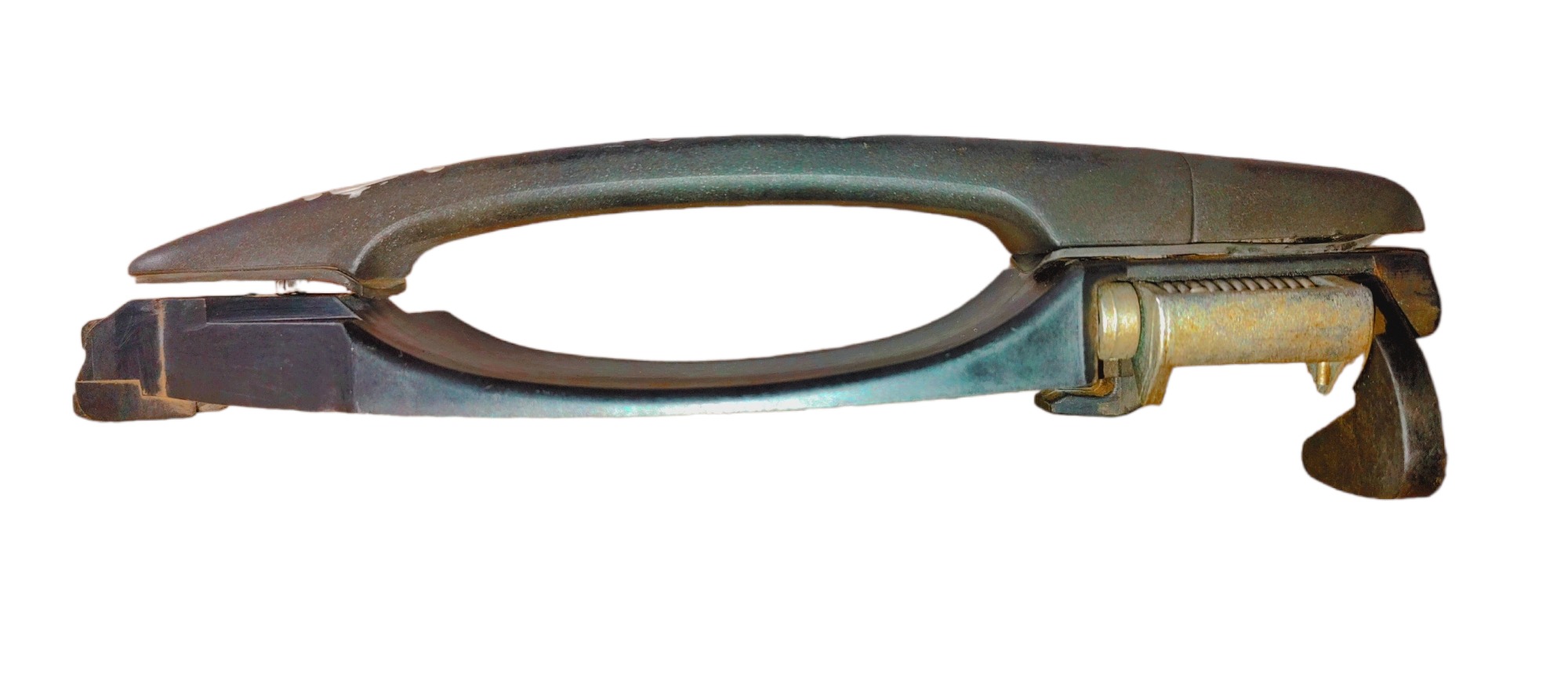 Maçaneta Externa Traseira Direita  Fiat Palio 4p Preto Traseira 3