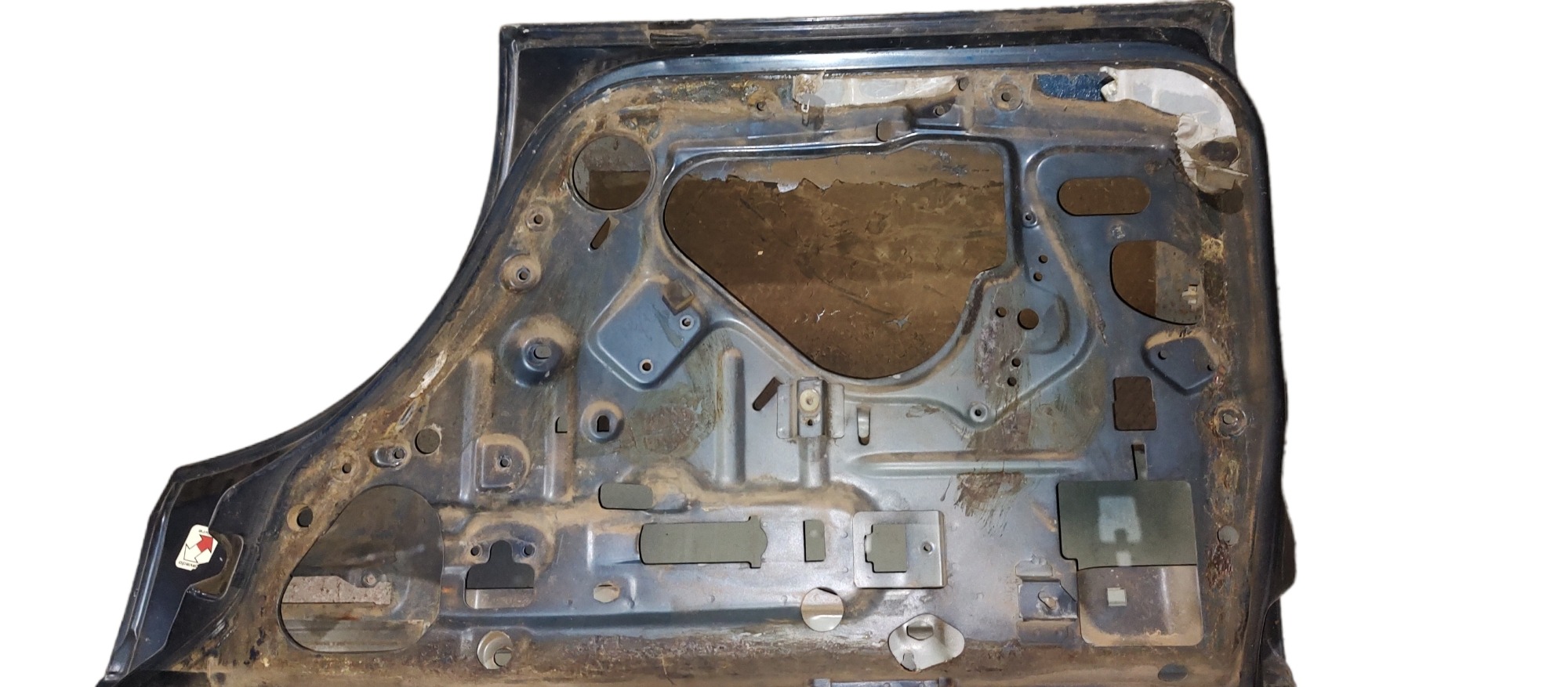 Porta Traseira Direita Gm Monza 86 Traseira Direita Azul 6