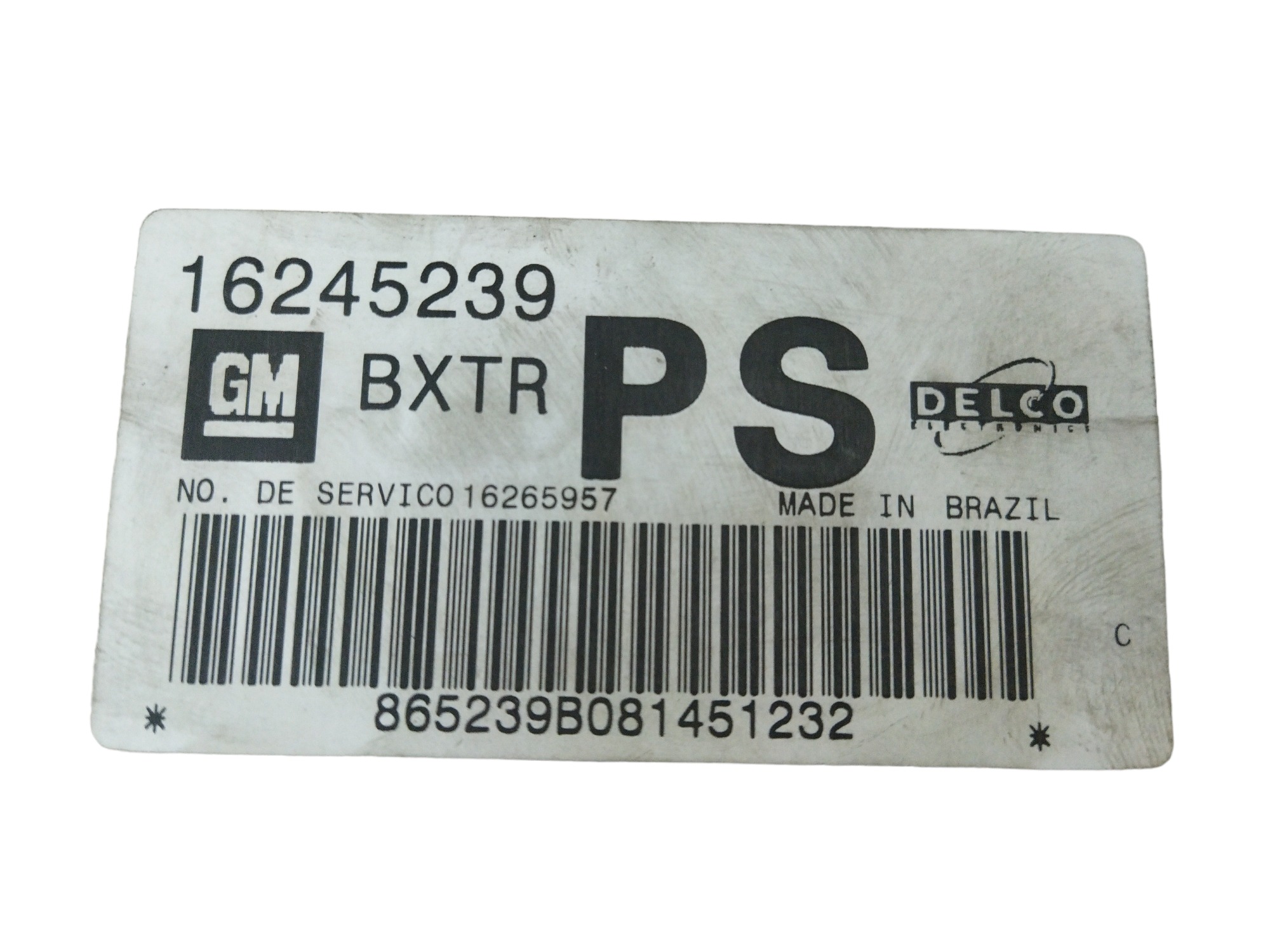 Módulo Injecao Gm Corsa 1.0 8v Gasolina 7