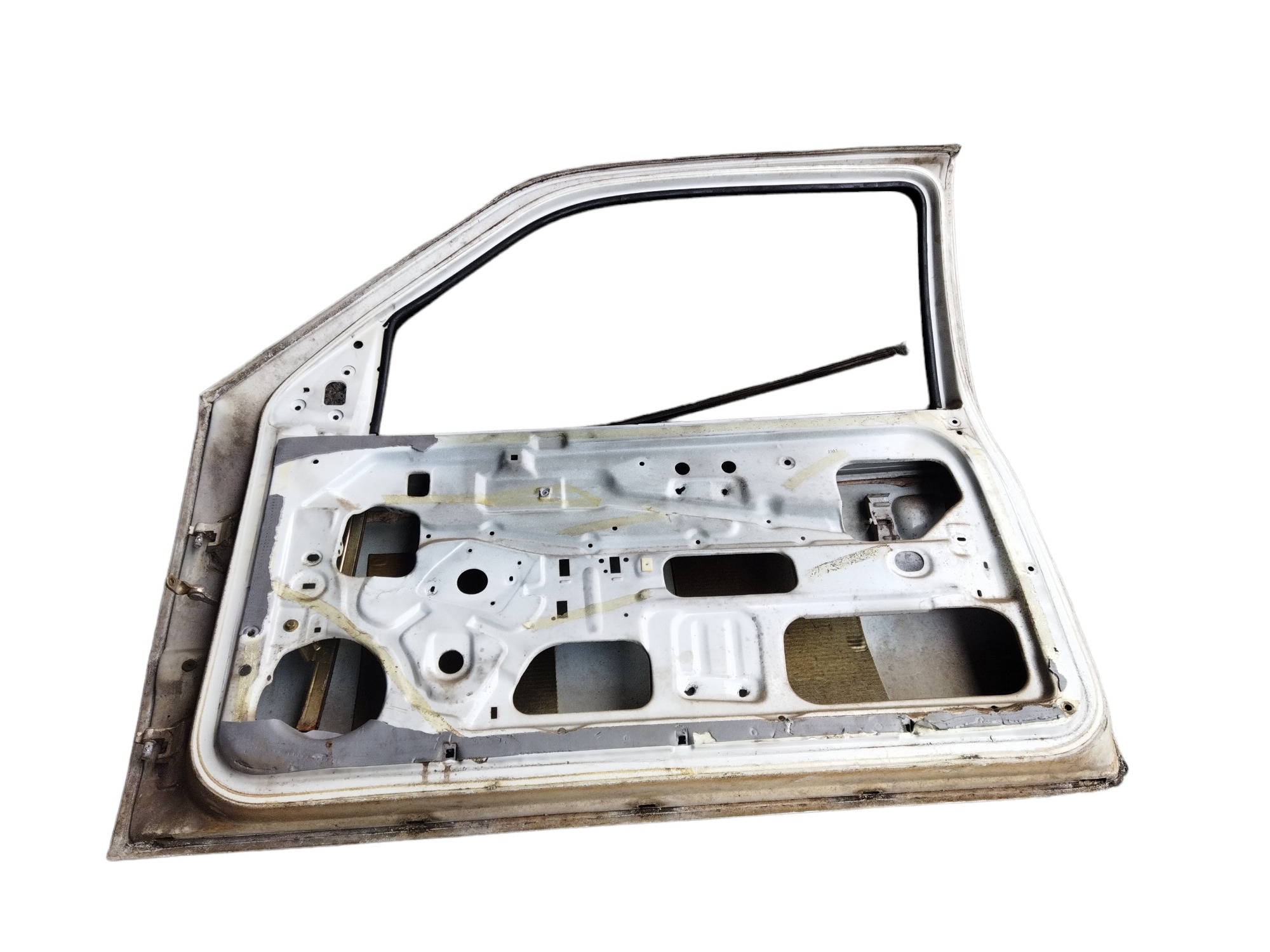 Porta Dianteira Direita Vw Gol Bola 2 Portas 2000 Dianteira Direito Branca 5