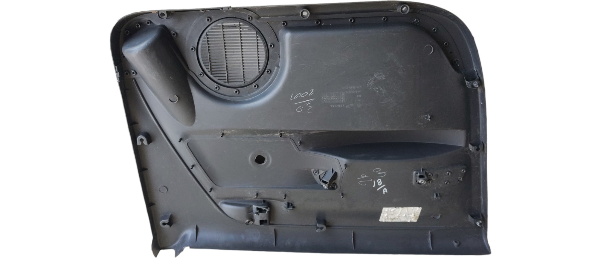 Forro De Porta Dianteiro Direito Vw Crossfox 11 Cinza 1