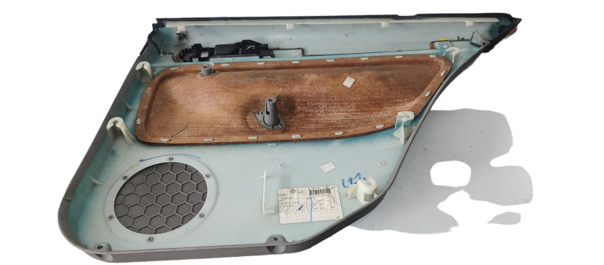 Forro De Porta Traseira Esquerda Golf 2000/2004 C/detalhe Cinza/preto 3