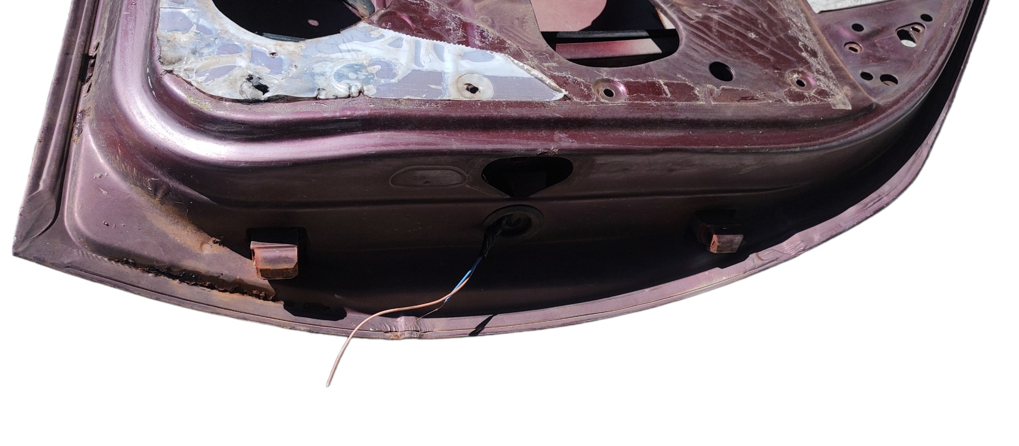 Porta Dianteira Esquerda Gm Kadett 94/com Detalhe  Dianteira Esquerdo Bordô 4