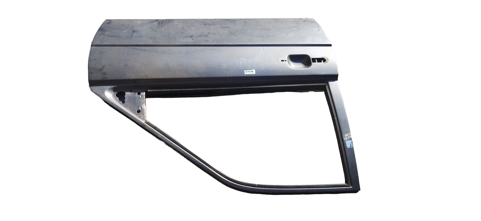 Porta Dianteira Direita Vw Santana Gl 1995 Dianteira Direito Preta 3