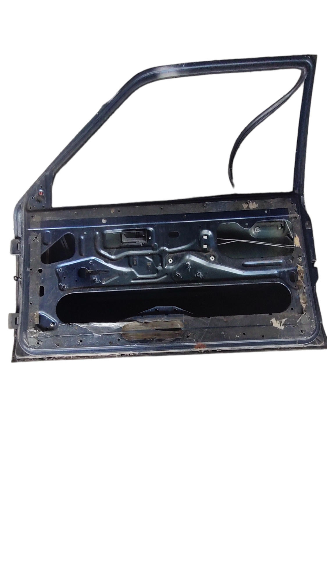 Porta Dianteira Direita Ford Escort 88 Hobby Com Detalhe  Cinza-claro 4