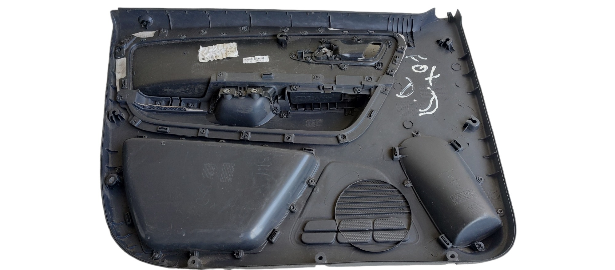 Forro De Porta Dianteira Direita Vw Fox Cinza 6
