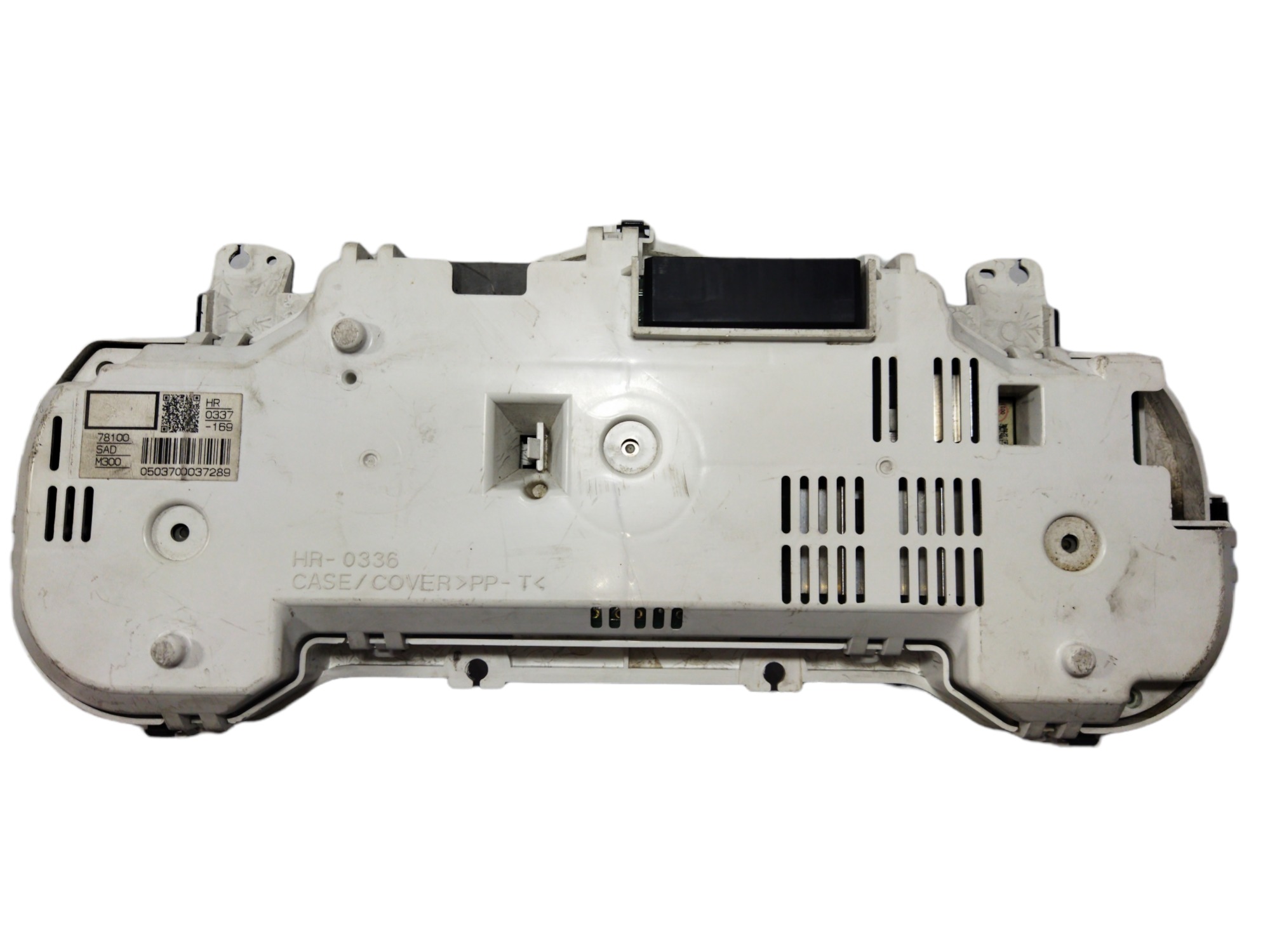 Painel De Instrumento Honda Fit Com A Lente Fumê Branco 2
