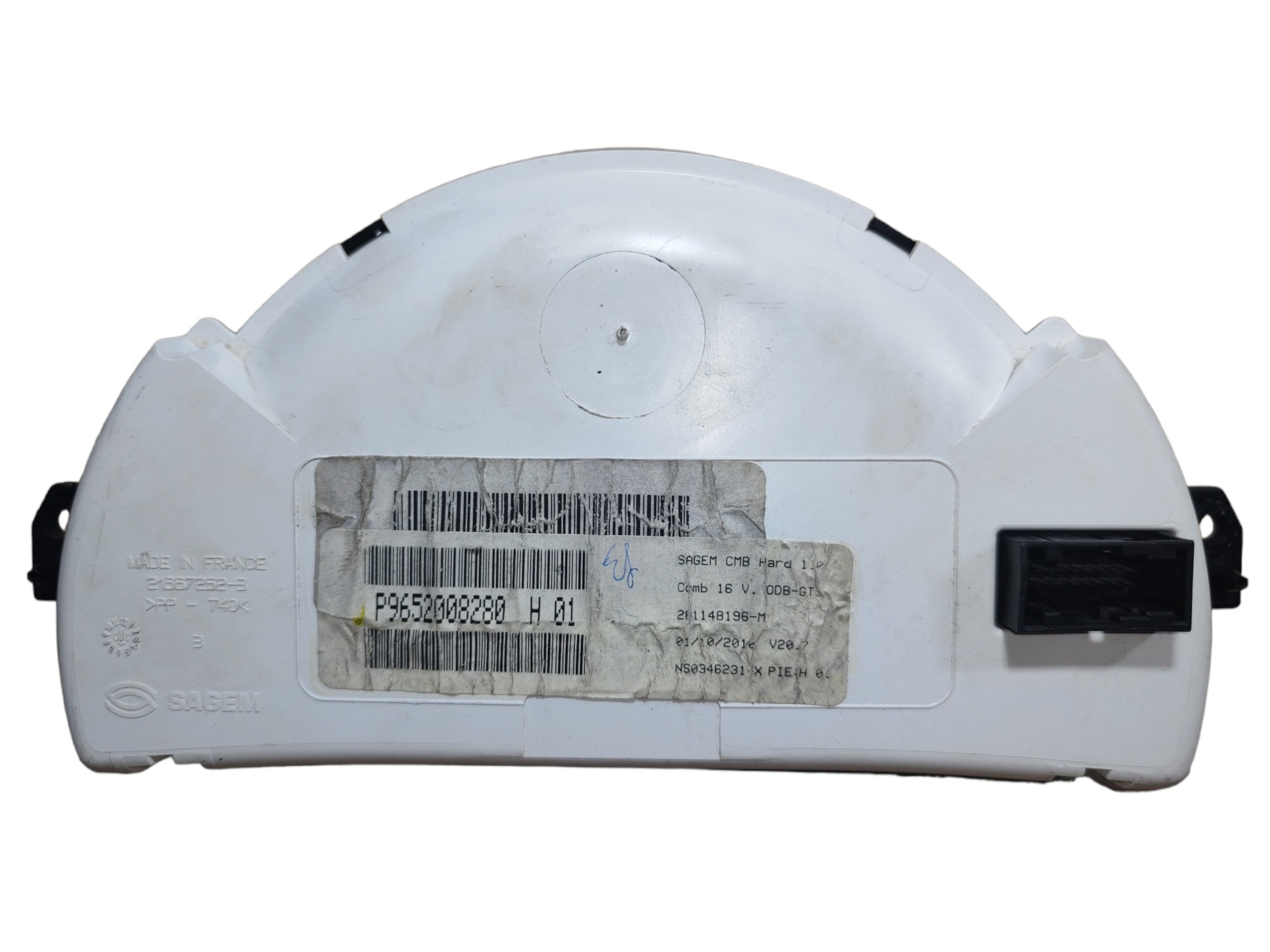Painel De Instrumentos Citroen C3 2010 Laranja-escuro 2