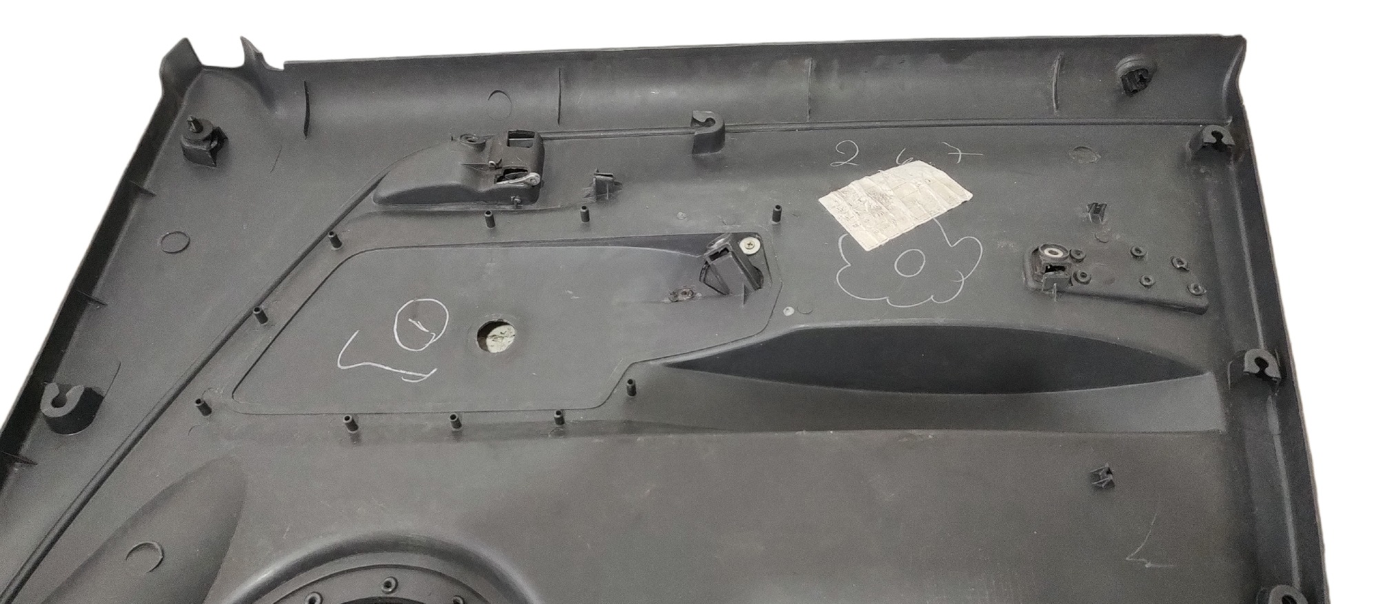 Forro Porta Dianteira Esquerda Vw Fox 4portas Cinza 4