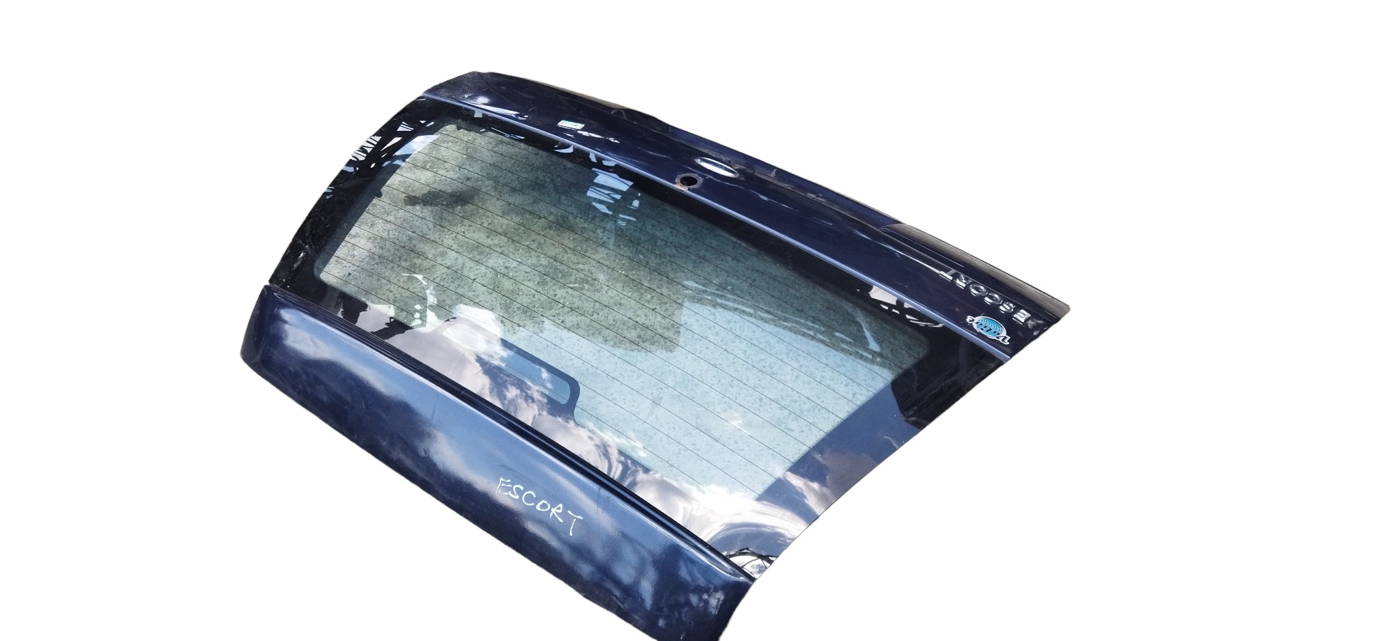 Tampa Traseira Ford Escort Sw 2000 Sem Vidro C/detalhes Azul 7