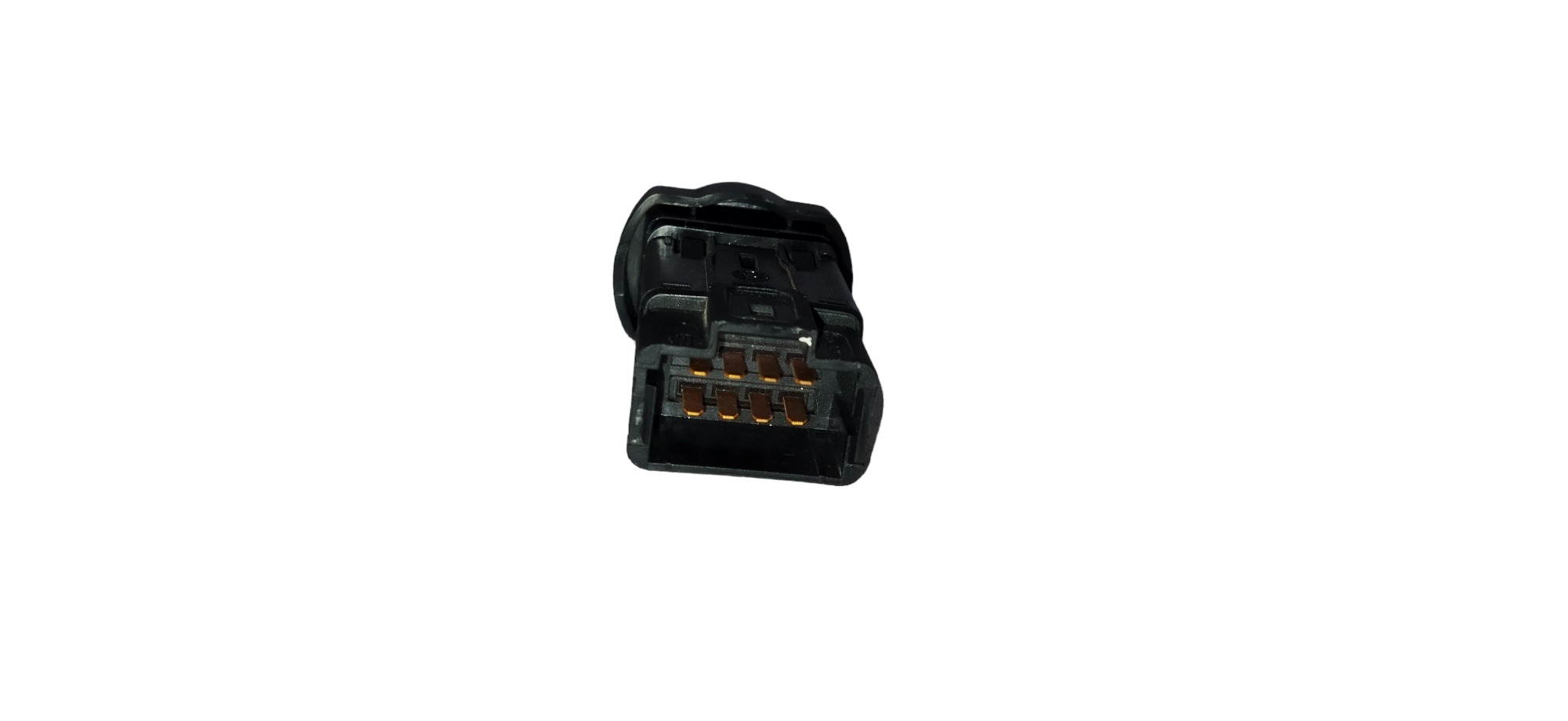 Botão Pisca Alerta Renault Logan Sandero   Preto/vermelho 4