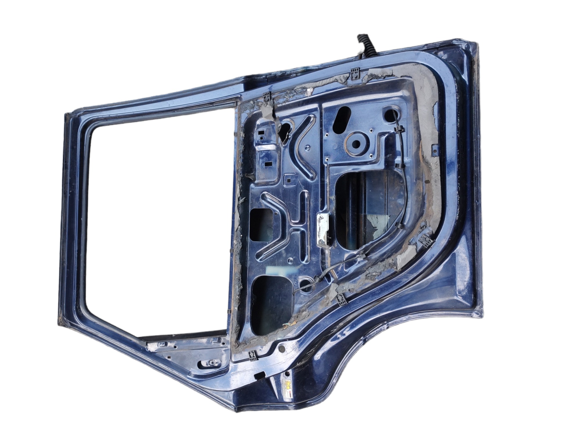Porta Traseira Esquerda Ford Escort Gl 1997 Preto 2