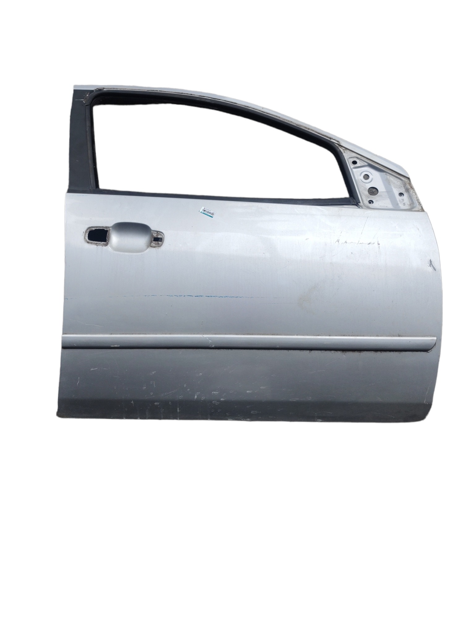 Porta Dianteira Direita Ford Fiesta 2008 4p Dianteira Prateado 1