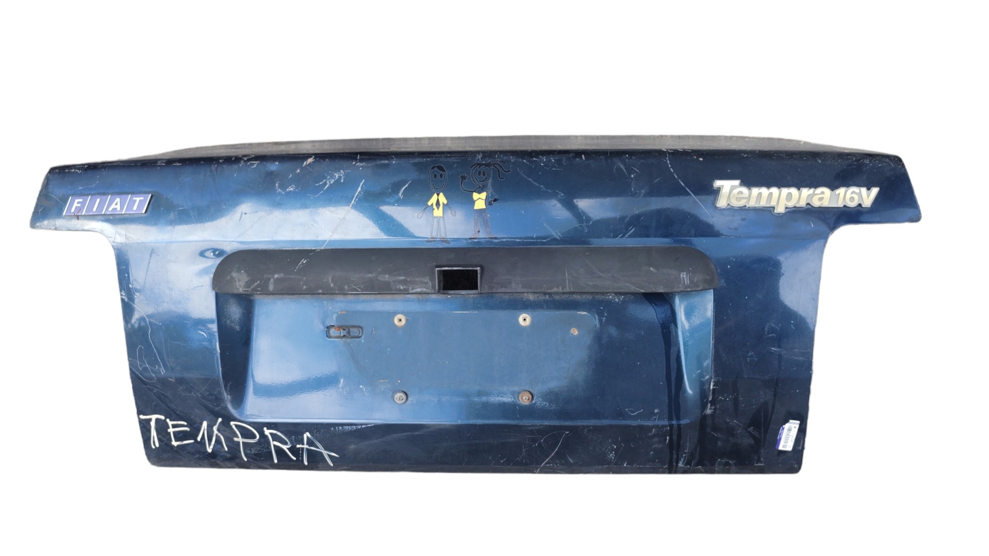 Tampa Traseira Fiat Tempra 96 Azul 2