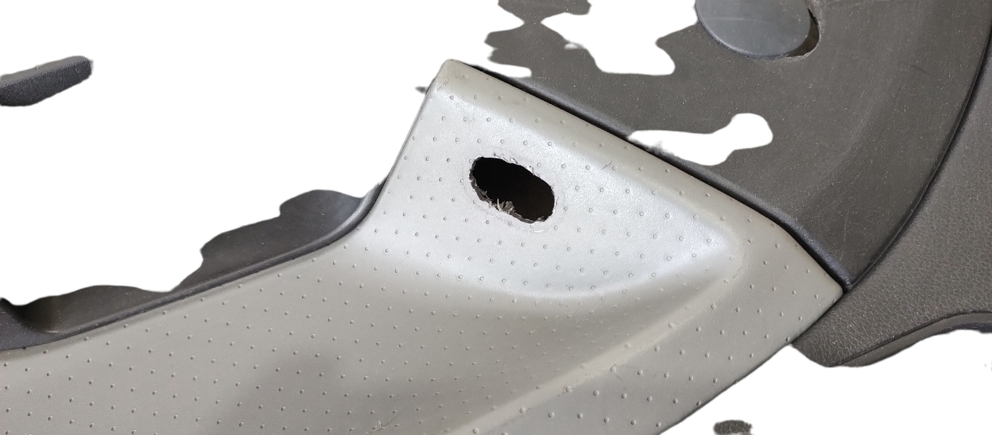 Forro De Porta Dianteira Direita Ford Fiesta 2002 C/detalhe Cinza 7