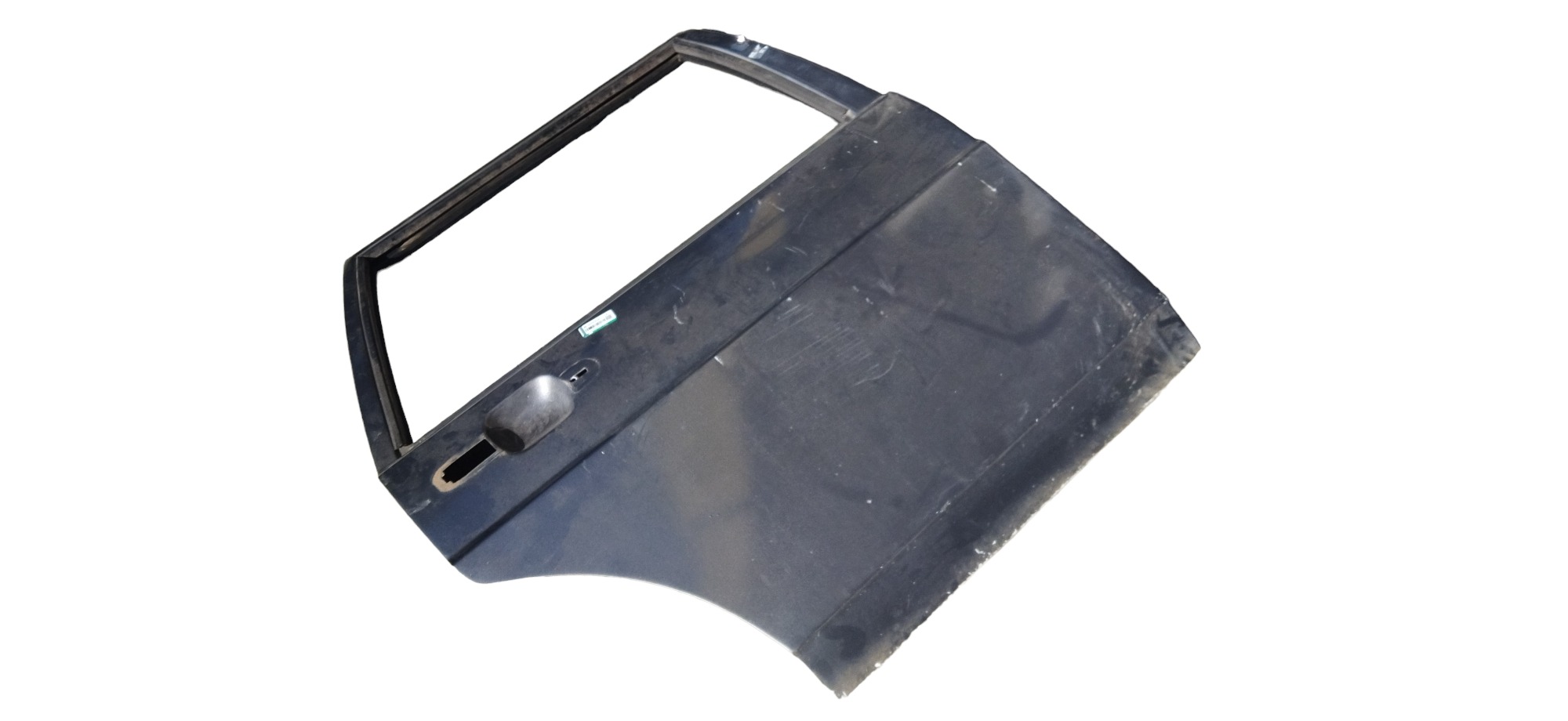 Porta Traseira Direita Vw Santana 1996 Traseira Direito Preta 6