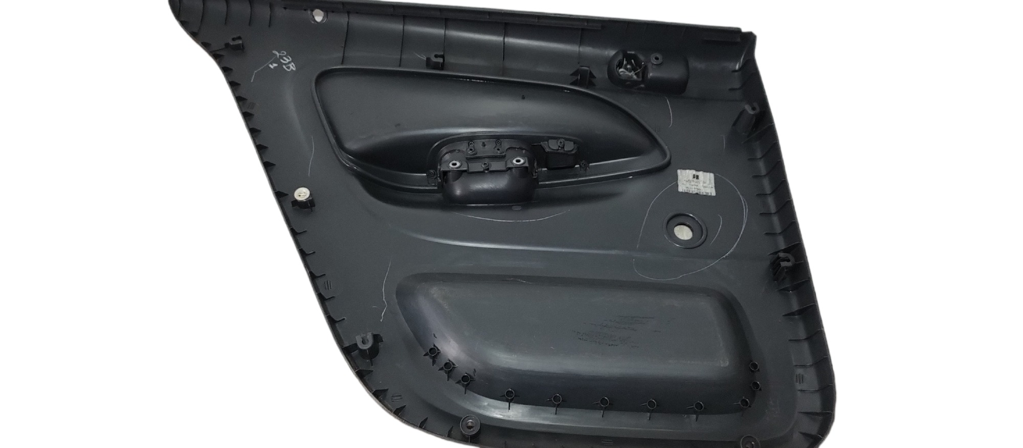 Forro De Porta Traseira Direita Vw Gol G5 Cinza 4