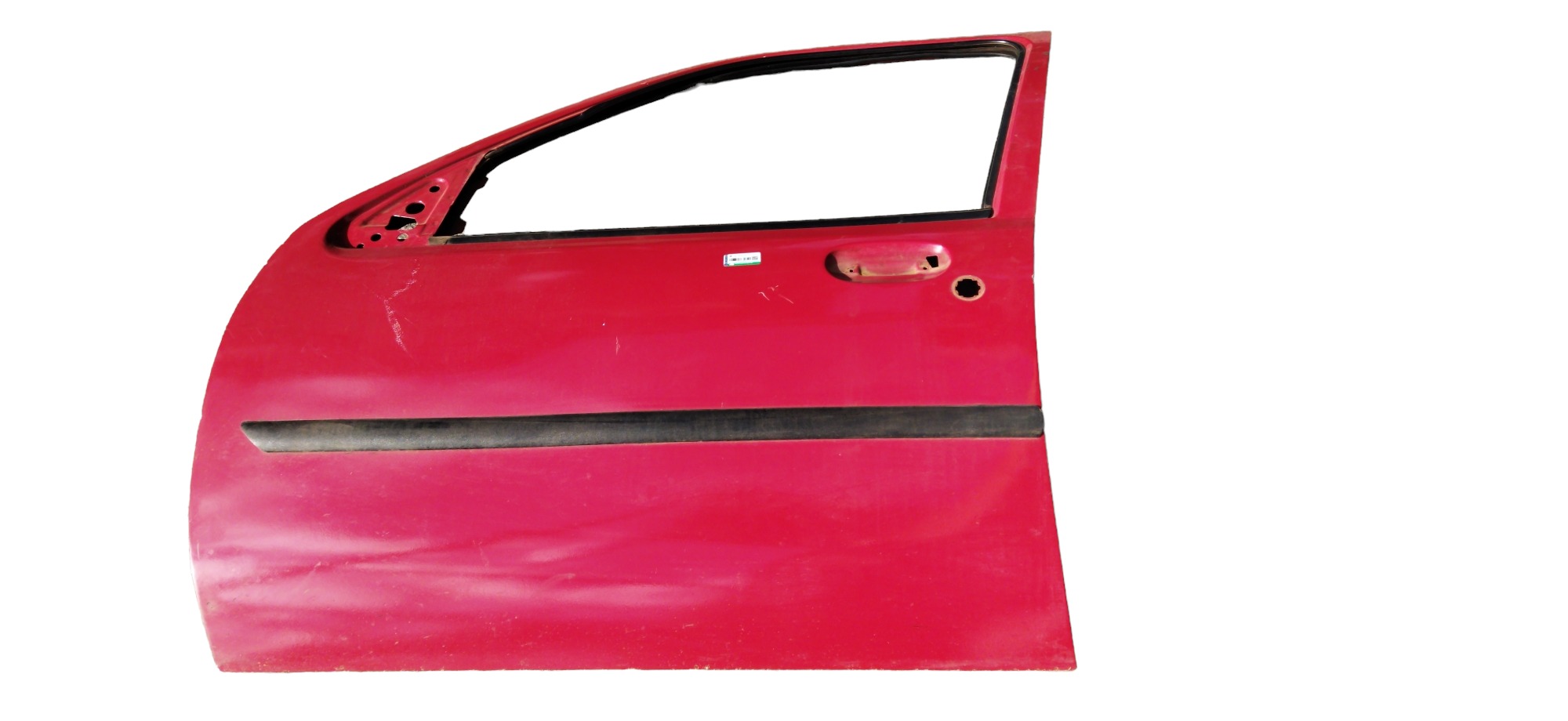 Porta Dianteira Esquerda Ford Fiesta 4 Portas 2002 Dianteira Esquerda Vermelha 1