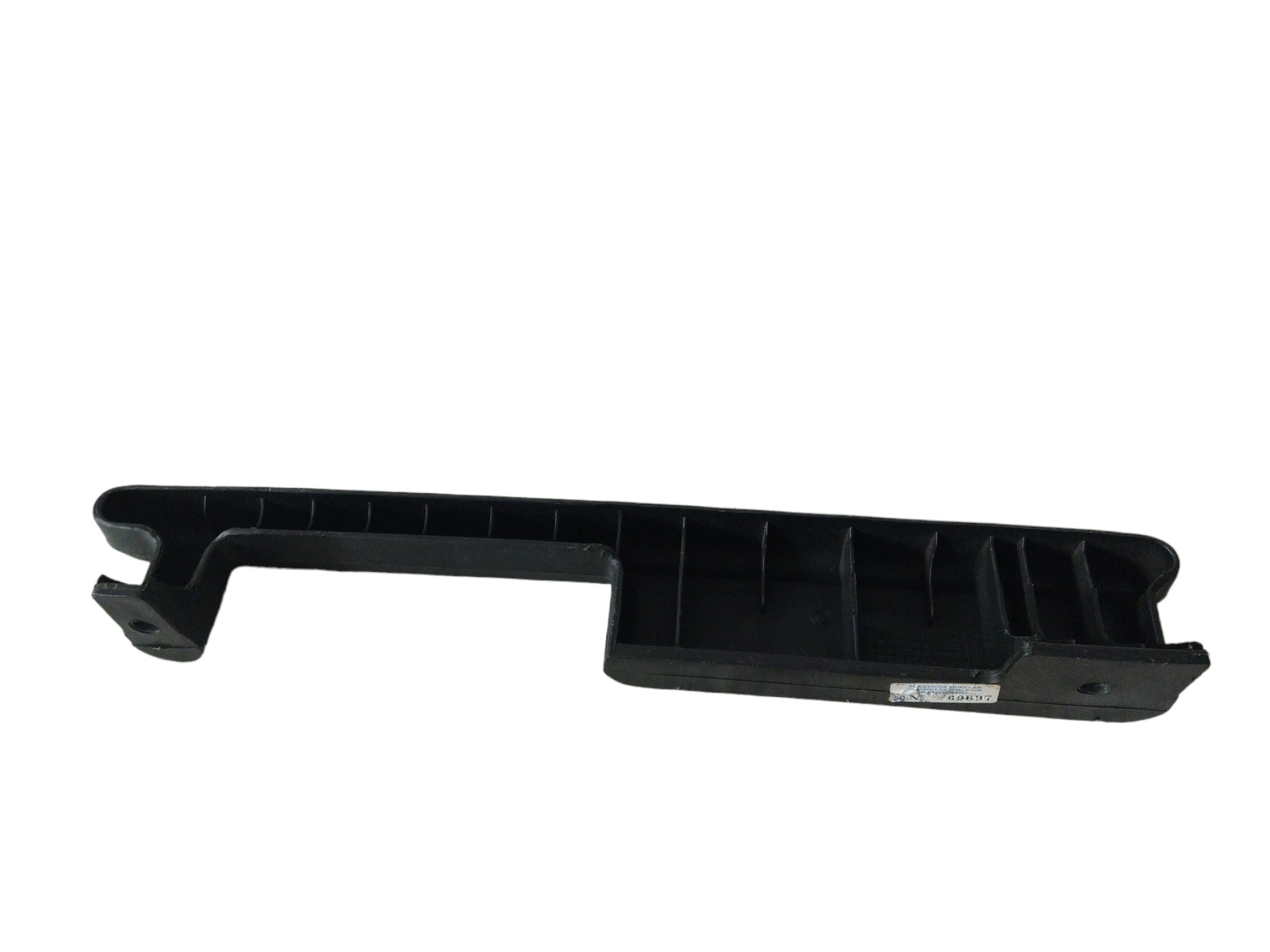 Puxador Interno Porta Dianteira Direita Fiat Uno  Preto 2