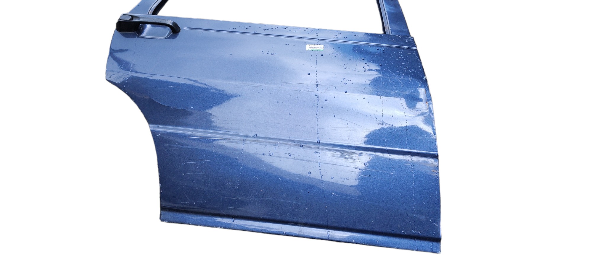 Porta Traseira Direita Fiat Uno Mille 1999 Traseira Direito Azul 2