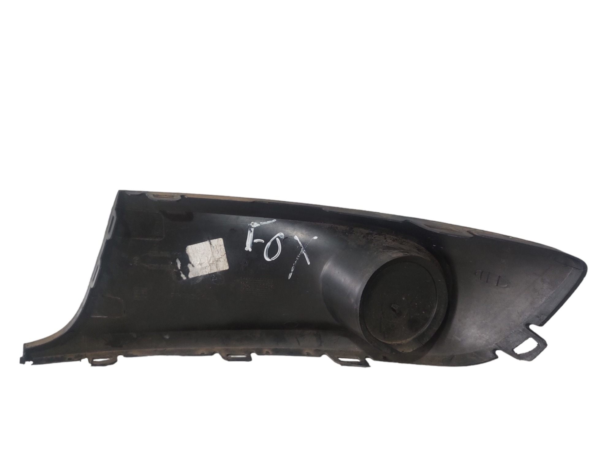 Moldura Milha Vw Fox Preto Esquerdo 2