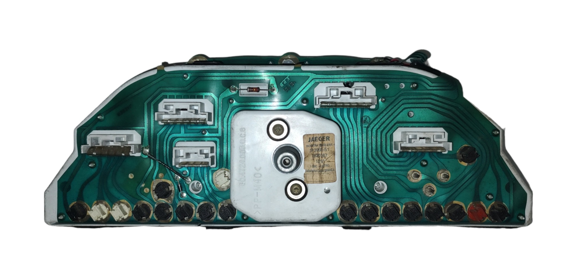 Painel De Instrumentos Fiat Uno 1989 Verde-escuro 3