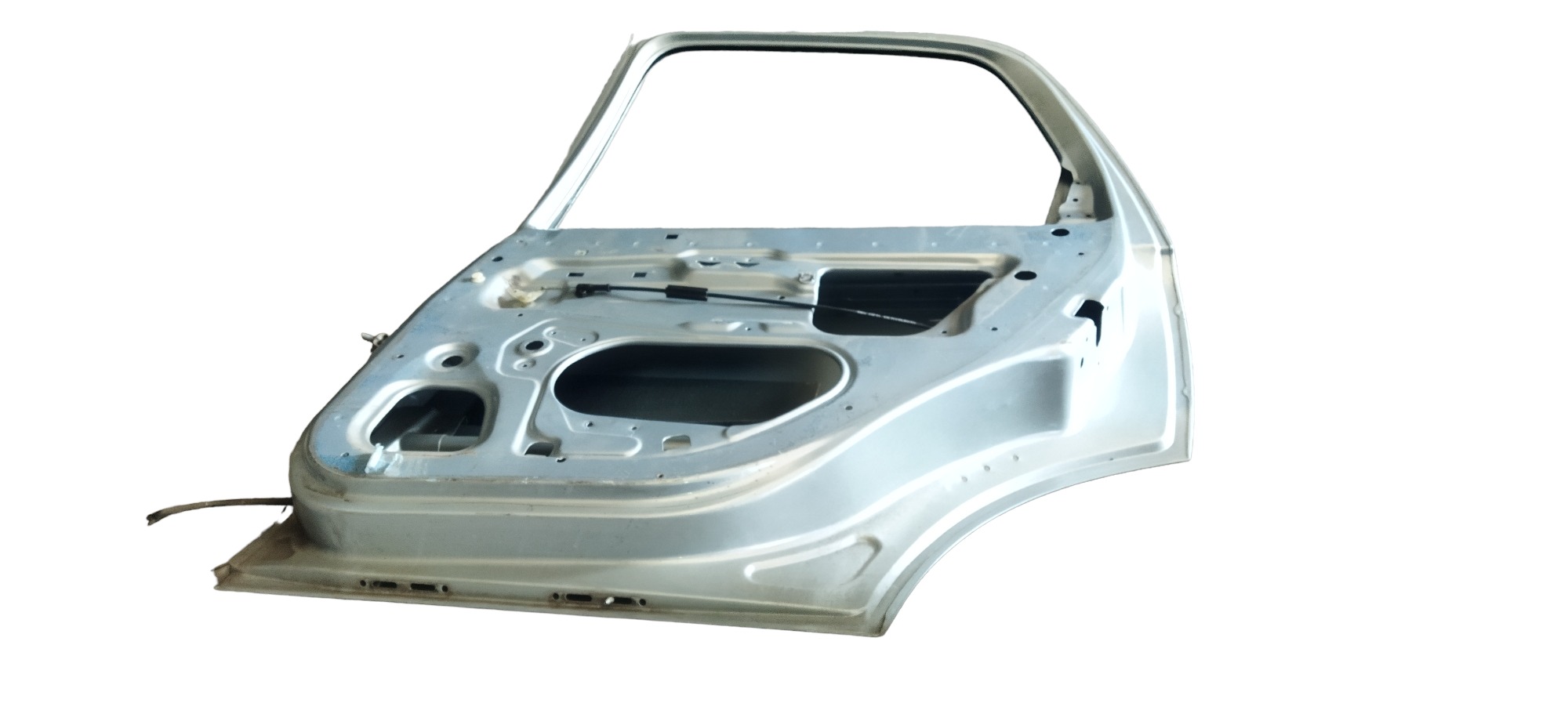 Porta Traseira Direita Gm Corsa Joy Maxx C/detalhe Traseira Direita Prata 5