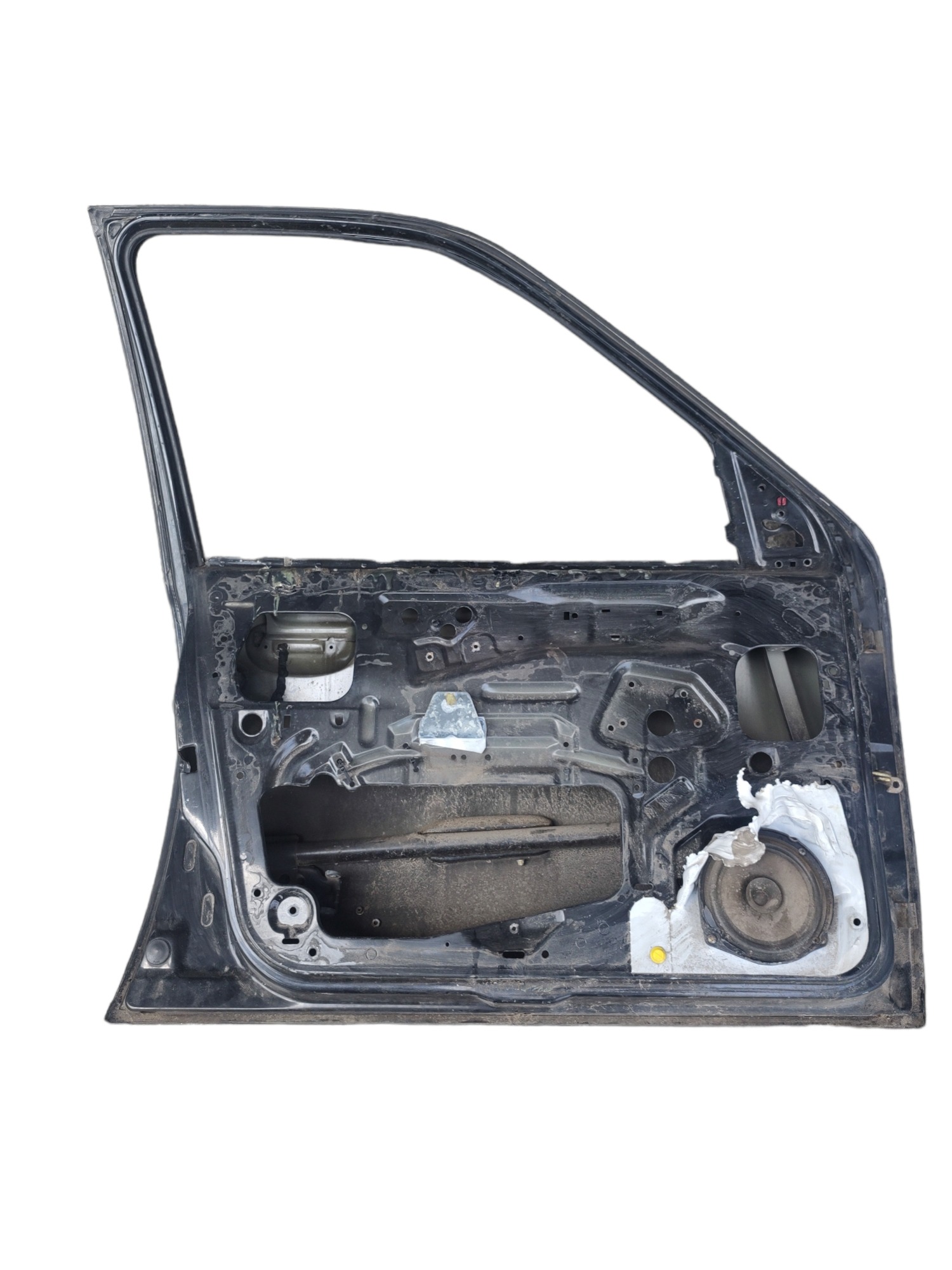 Porta Dianteira Esquerda Ford Fiesta 2001 4p Dianteira Preto 2