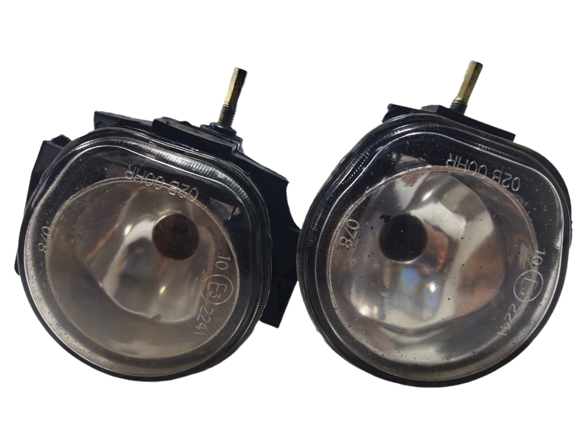 Par De Farol De Milha Fiat Palio Fire Branco 5