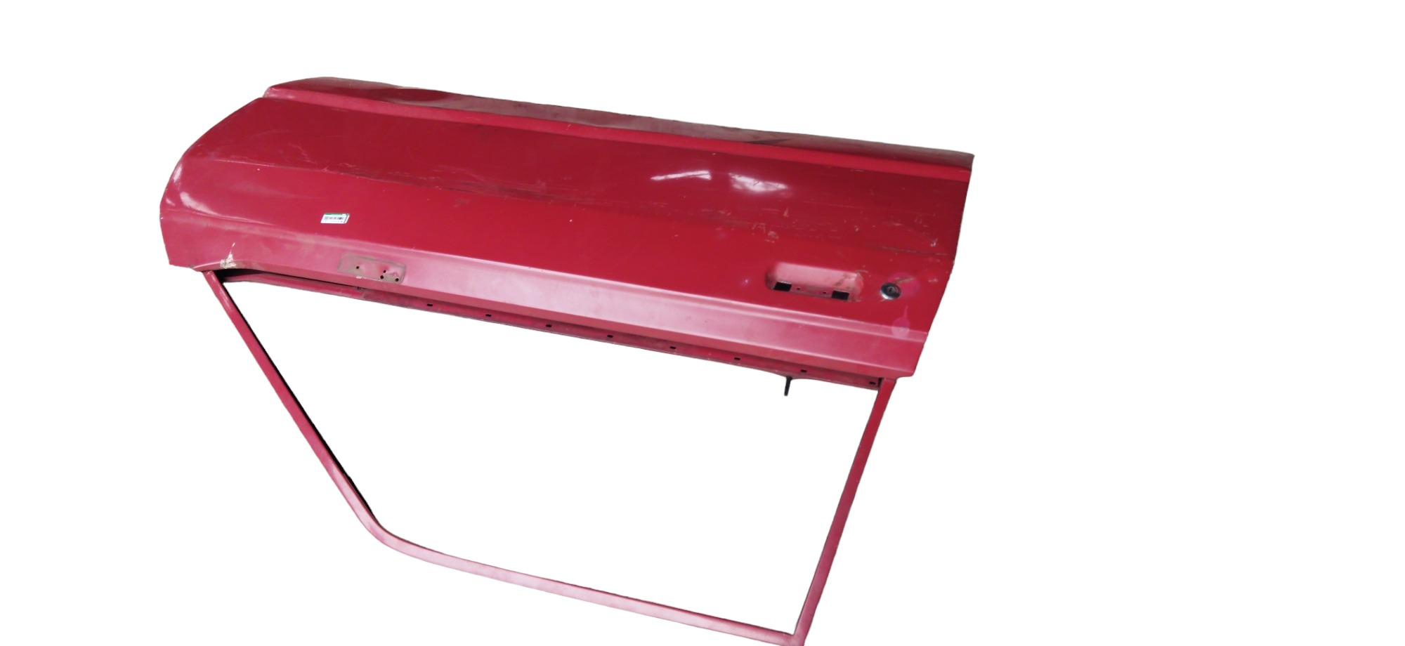 Porta Dianteira Direita Ford Corcel 2 Com Detalhes  Dianteira Direito Vermelha 2