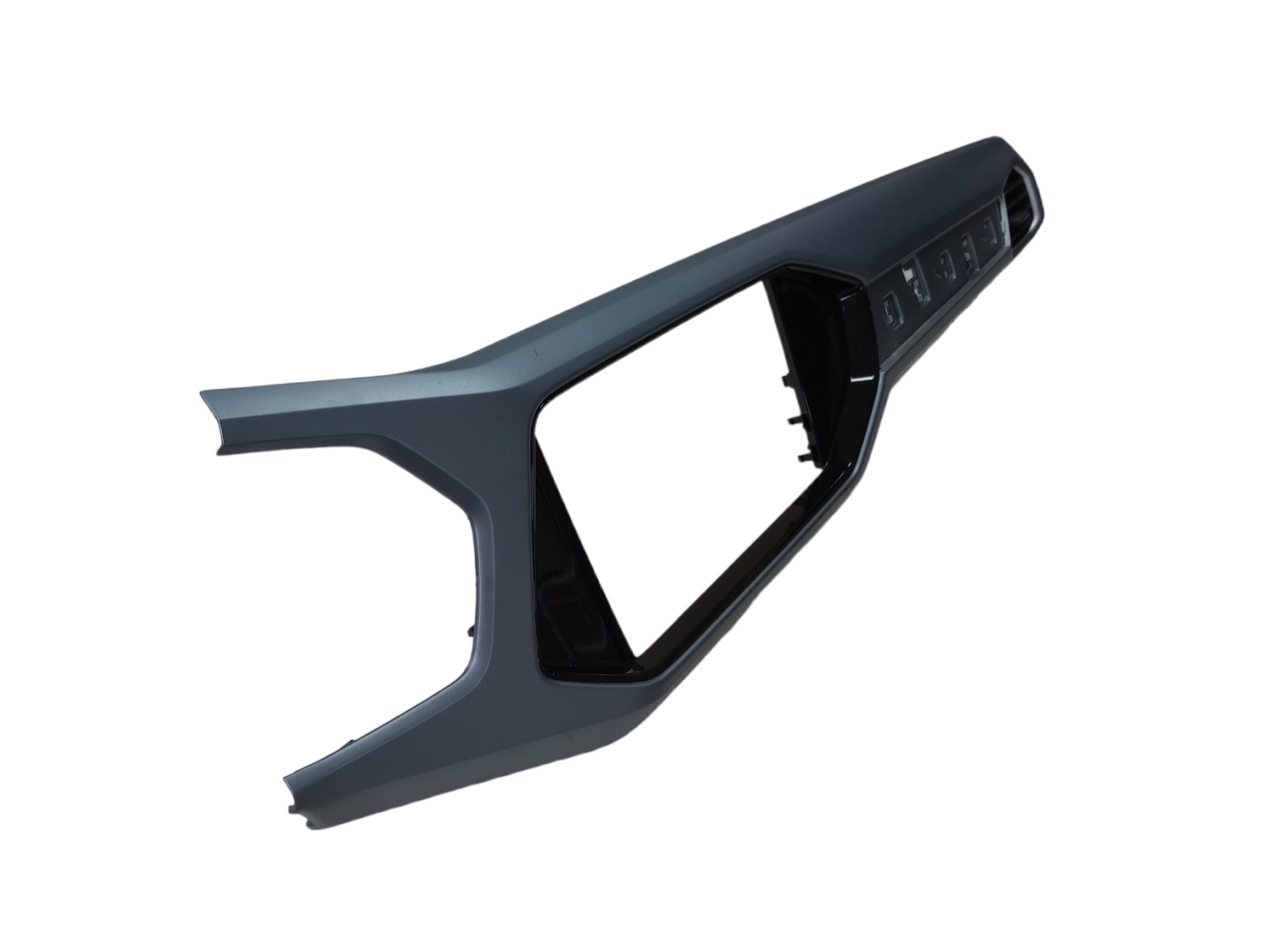 Moldura Painel Central Vw Tcross 2023 Com Detalhes 8