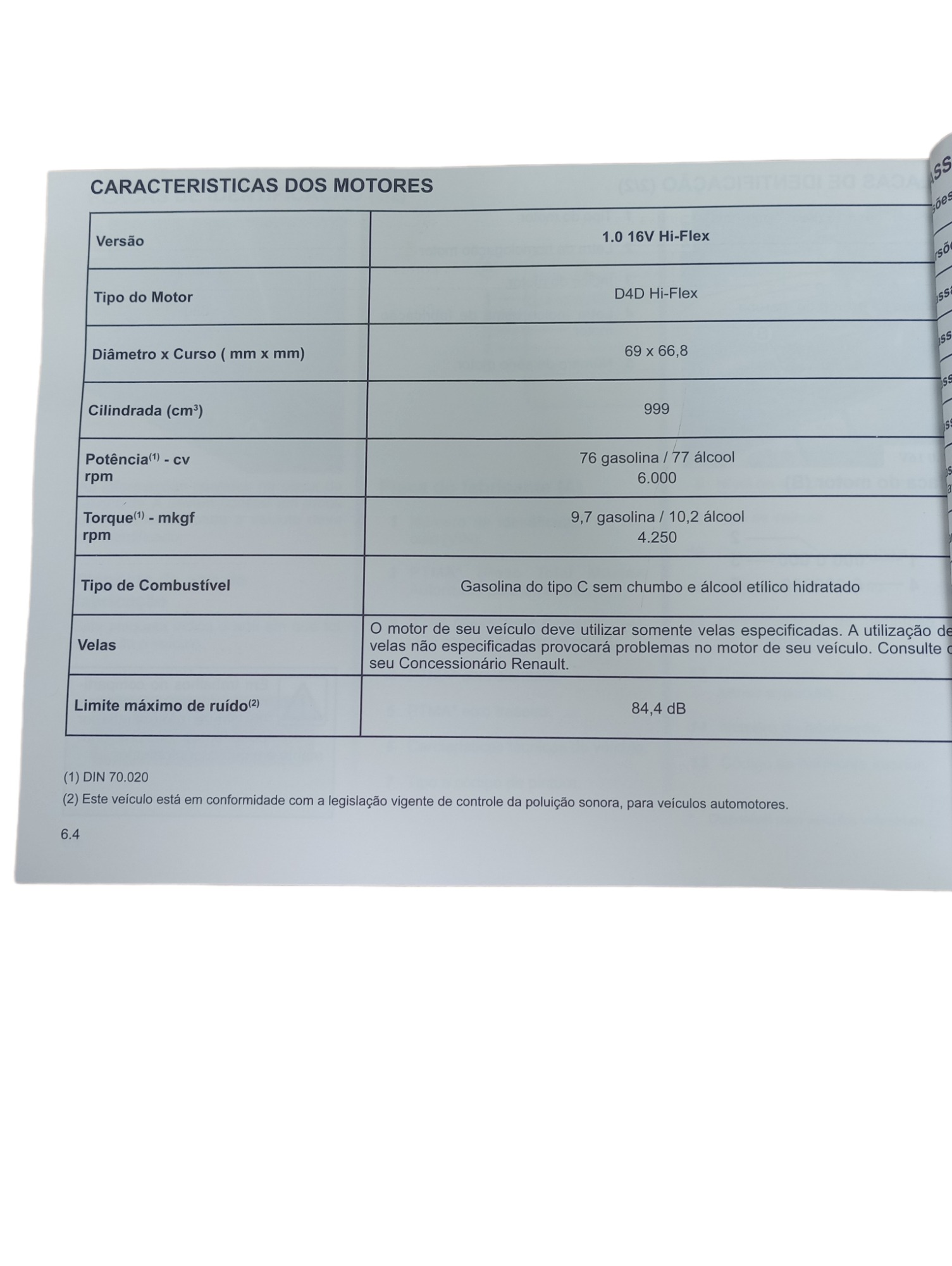Manual Do Proprietário Renault Clio Heact 1.0 16v 2011 7