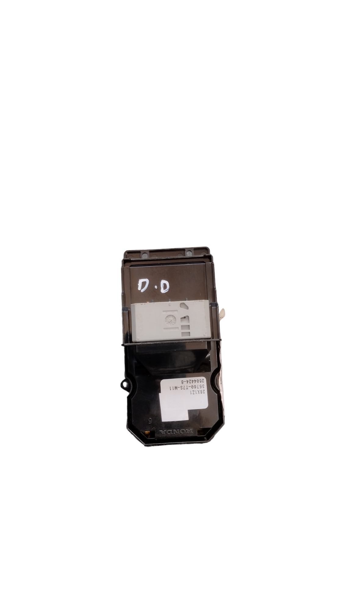 Botão Comando De Vidro D.d Honda Hrv 2021 2