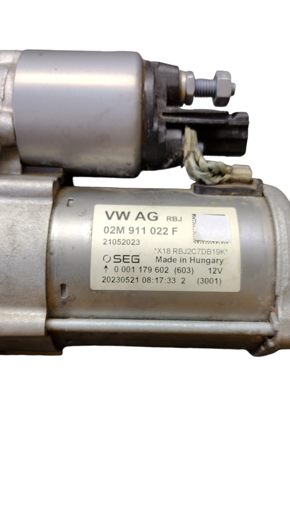 Motor De Arranque Vw Nivus 1.0 Turbo 2023 5