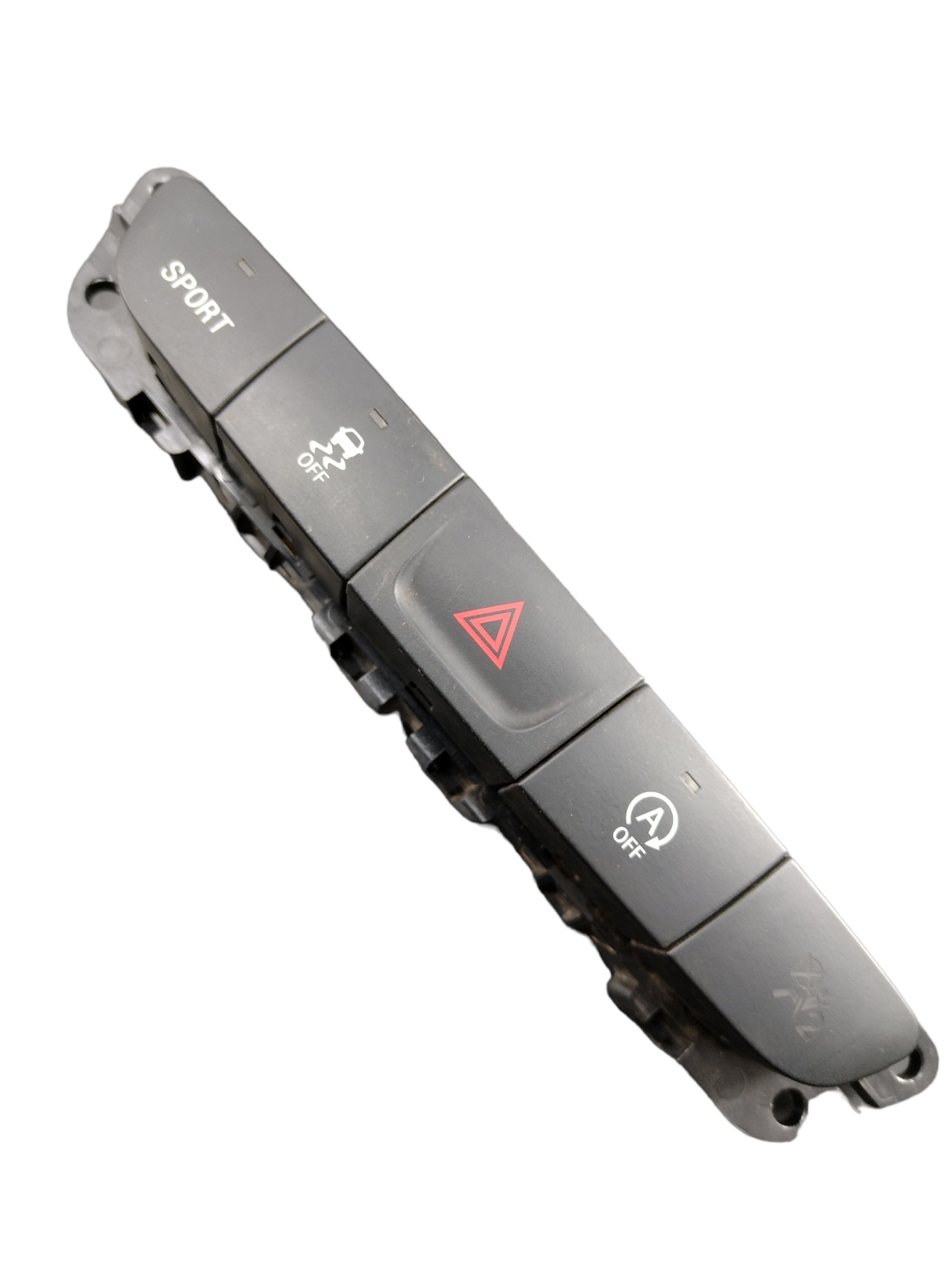 Botao Pisca Alerta Sport Fiat Toro 800031683  Preto 2
